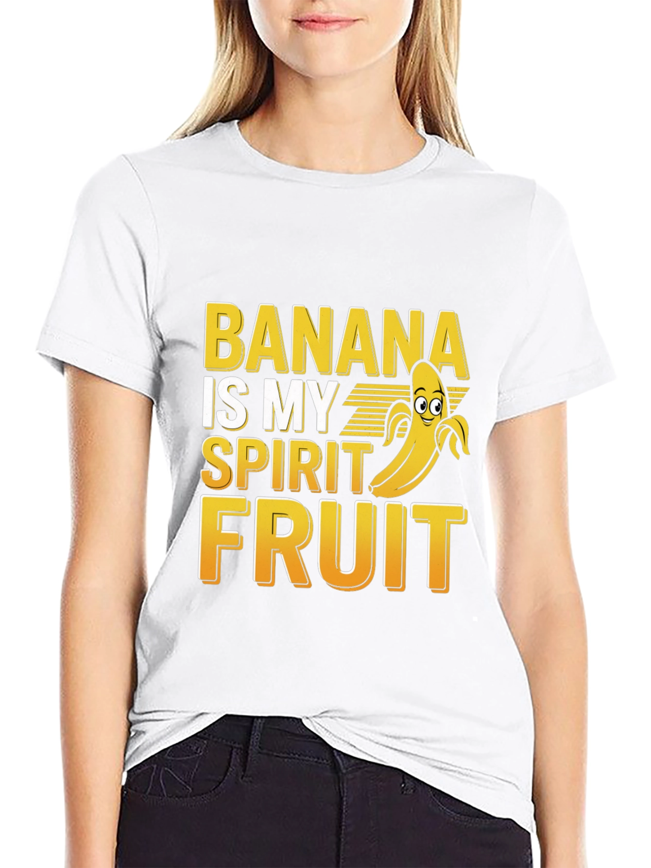 Banana is My Spirit Fruit Graphic Tee