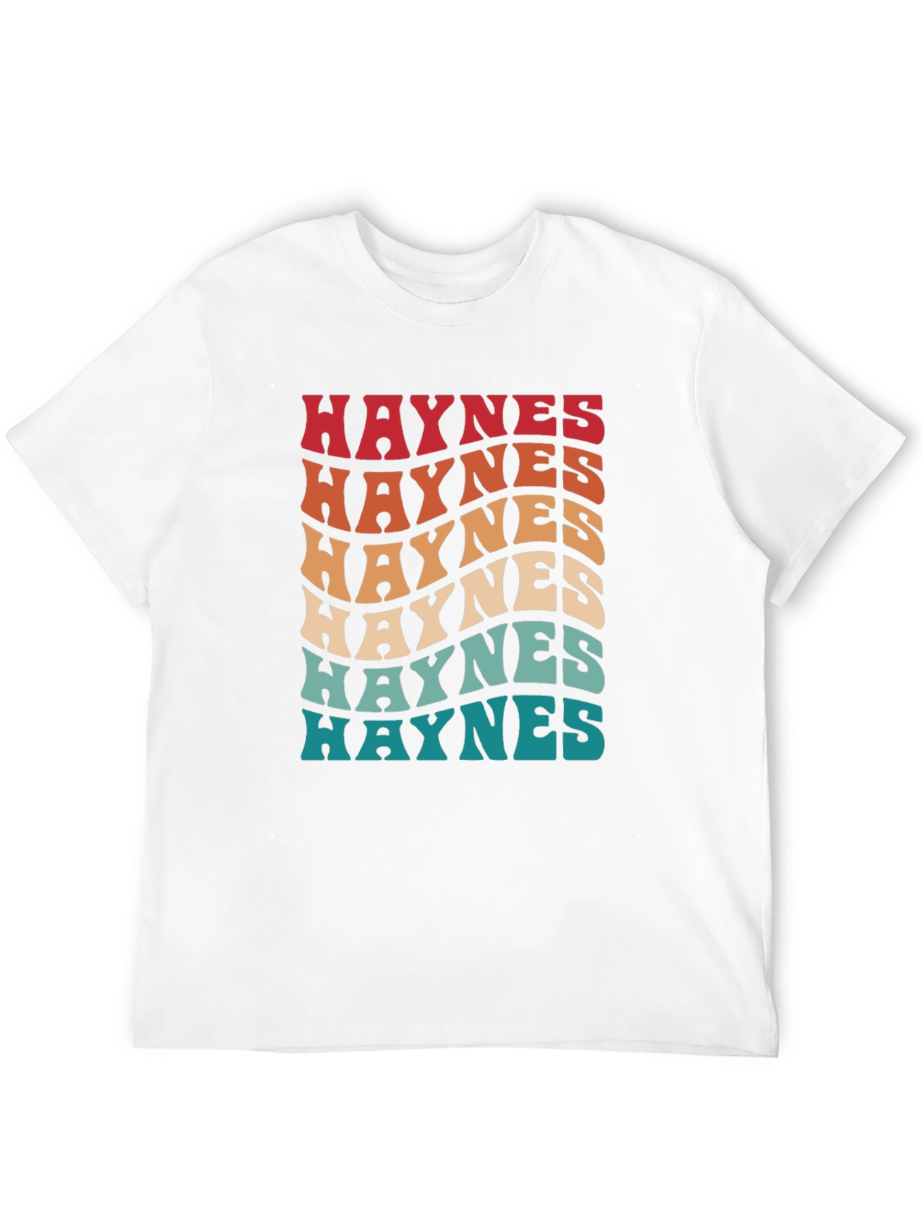 Haynes Retro Wavy Text T-Shirt