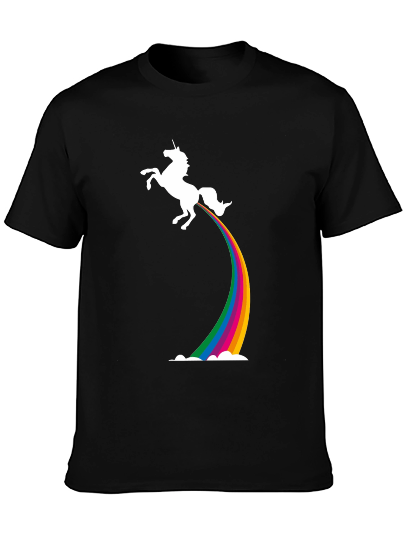 Unicorn Rainbow Funny Graphic Tee