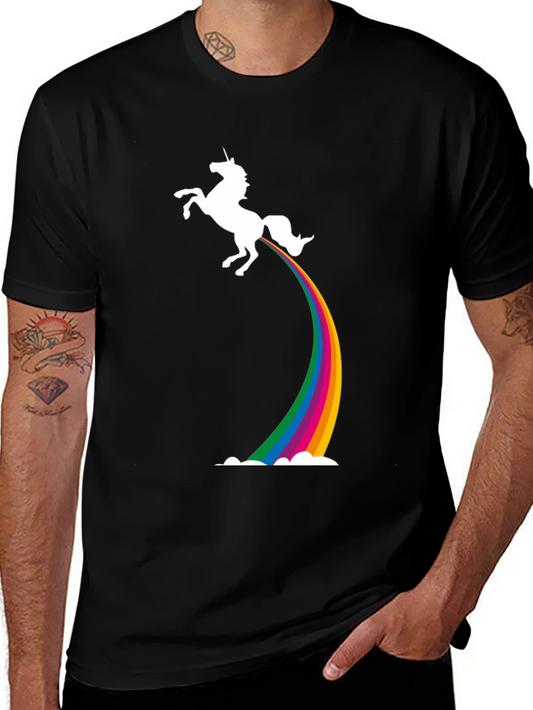 Unicorn Rainbow Funny Graphic Tee