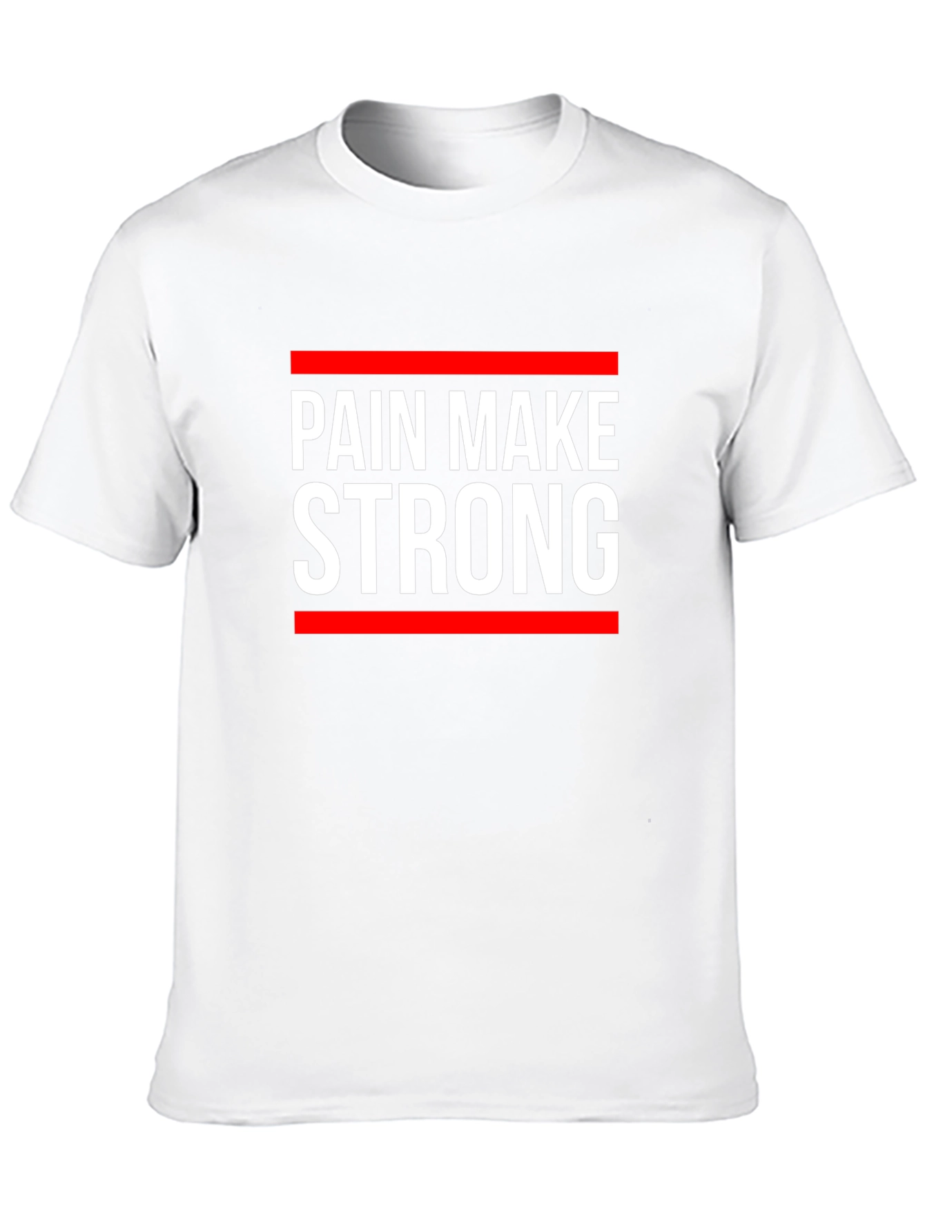 Pain Make Strong Graphic Tee - Motivational T-Shirt