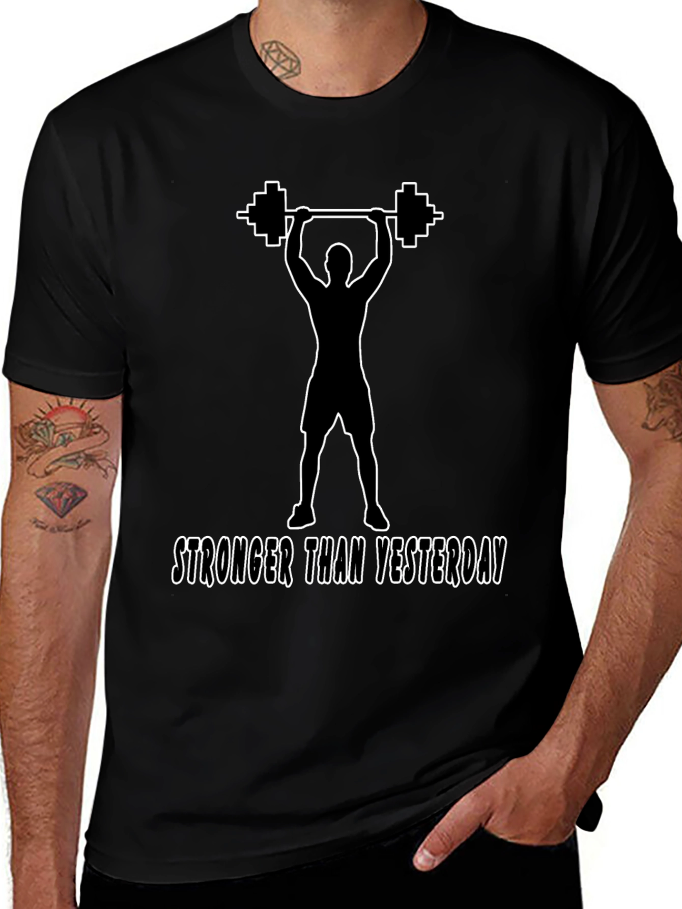 Stronger Than Yesterday Graphic T-Shirt