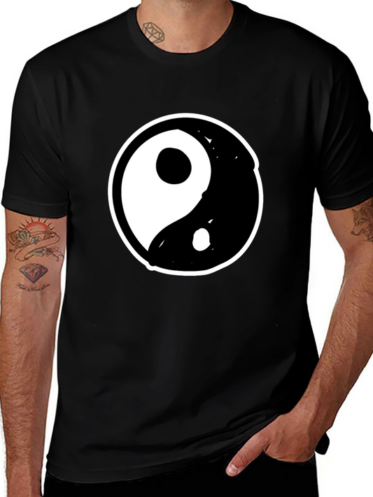 Yin Yang Graphic Tee - Casual Comfort