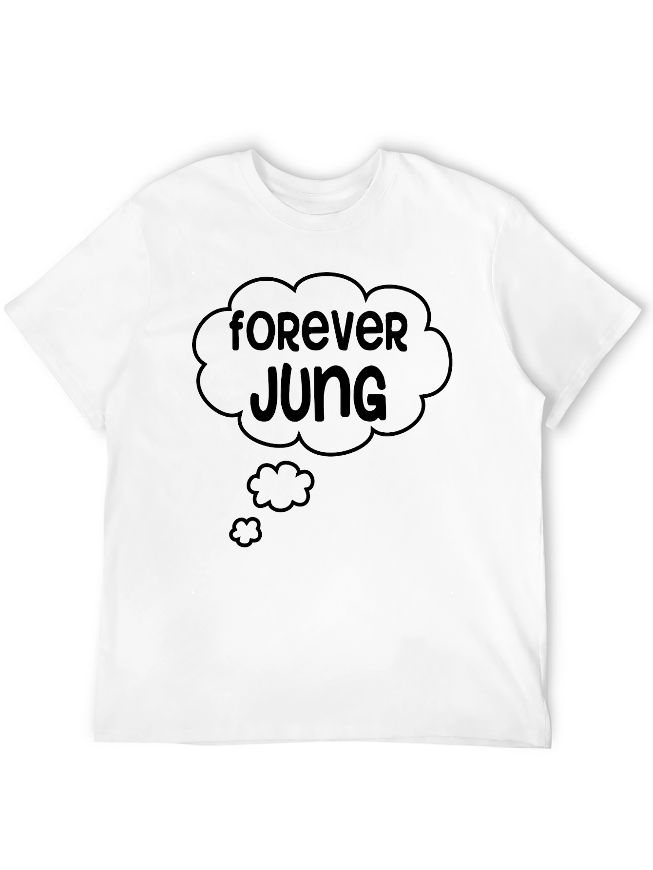 Forever Jung T-Shirt - Black Graphic Tee