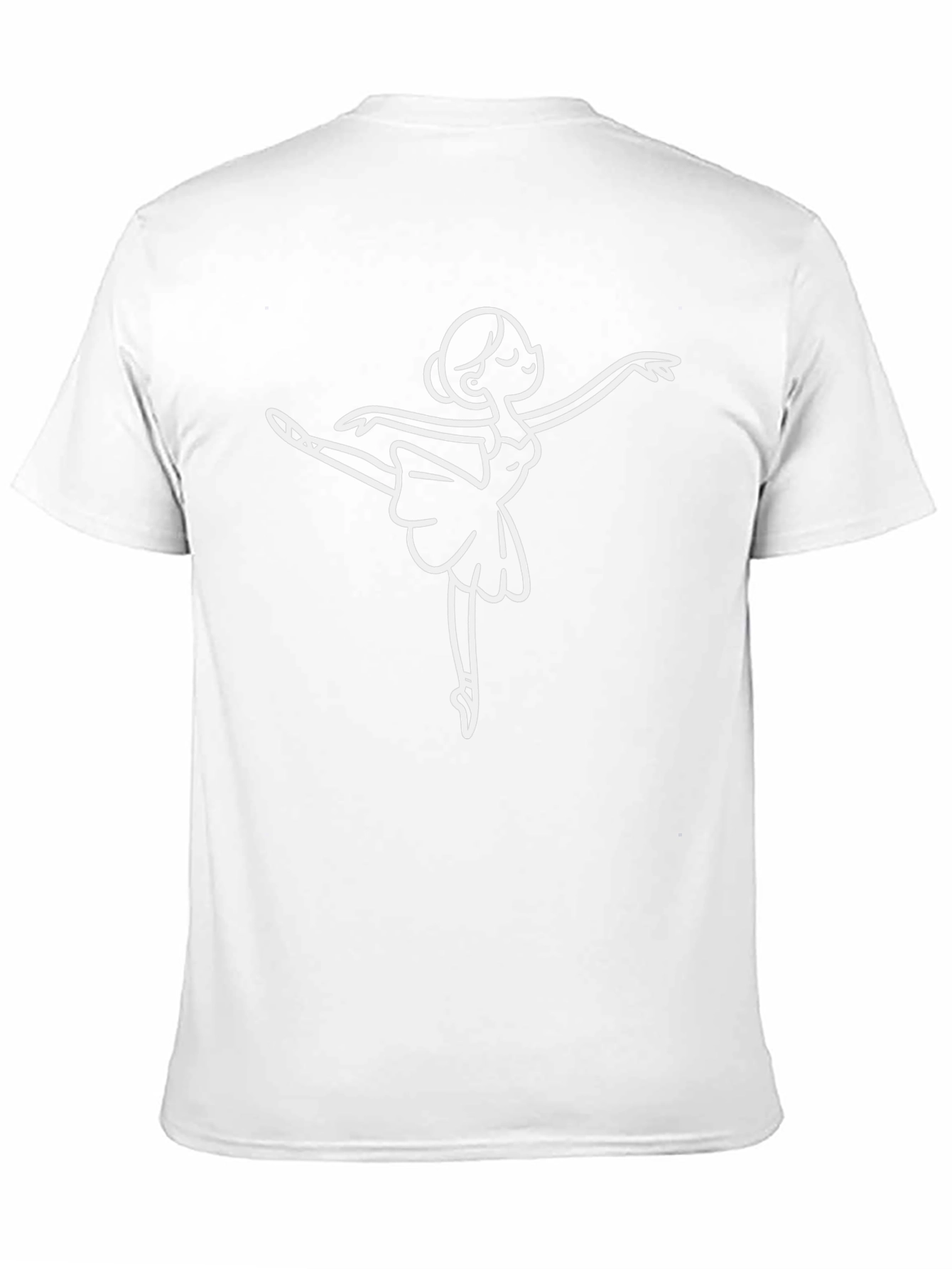 Ballerina Graphic Tee - Stylish Dance Shirt