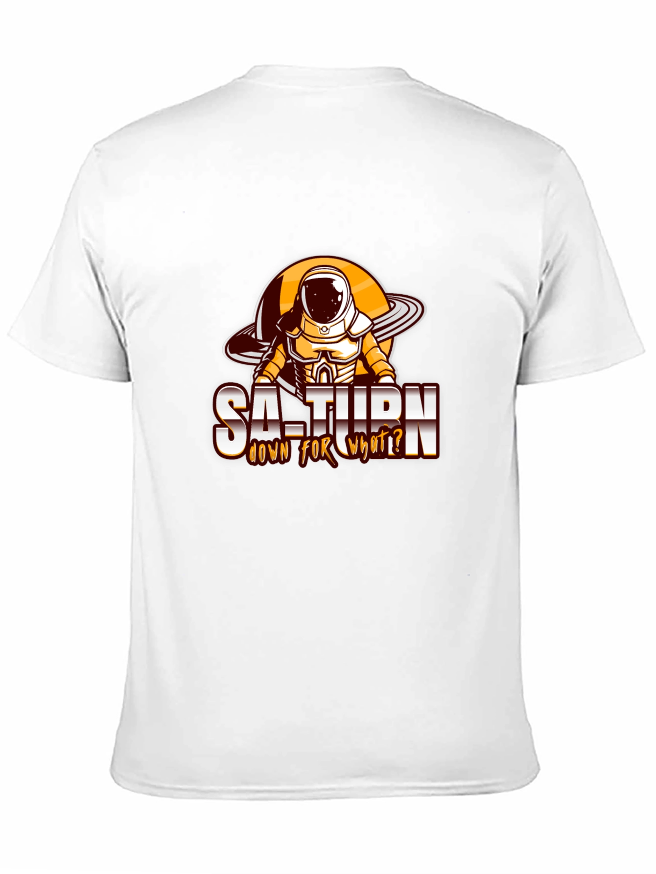 Saturn Astronaut Graphic Tee - Down for What?