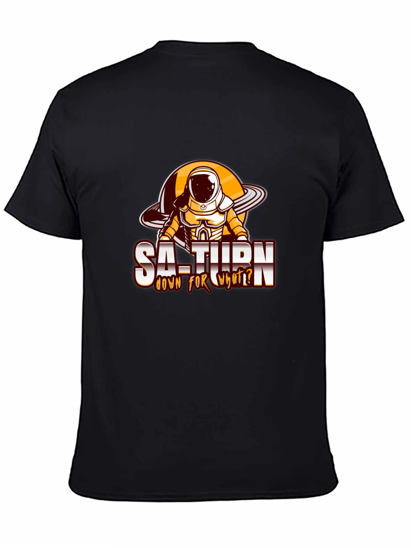 Saturn Astronaut Graphic Tee - Down for What?