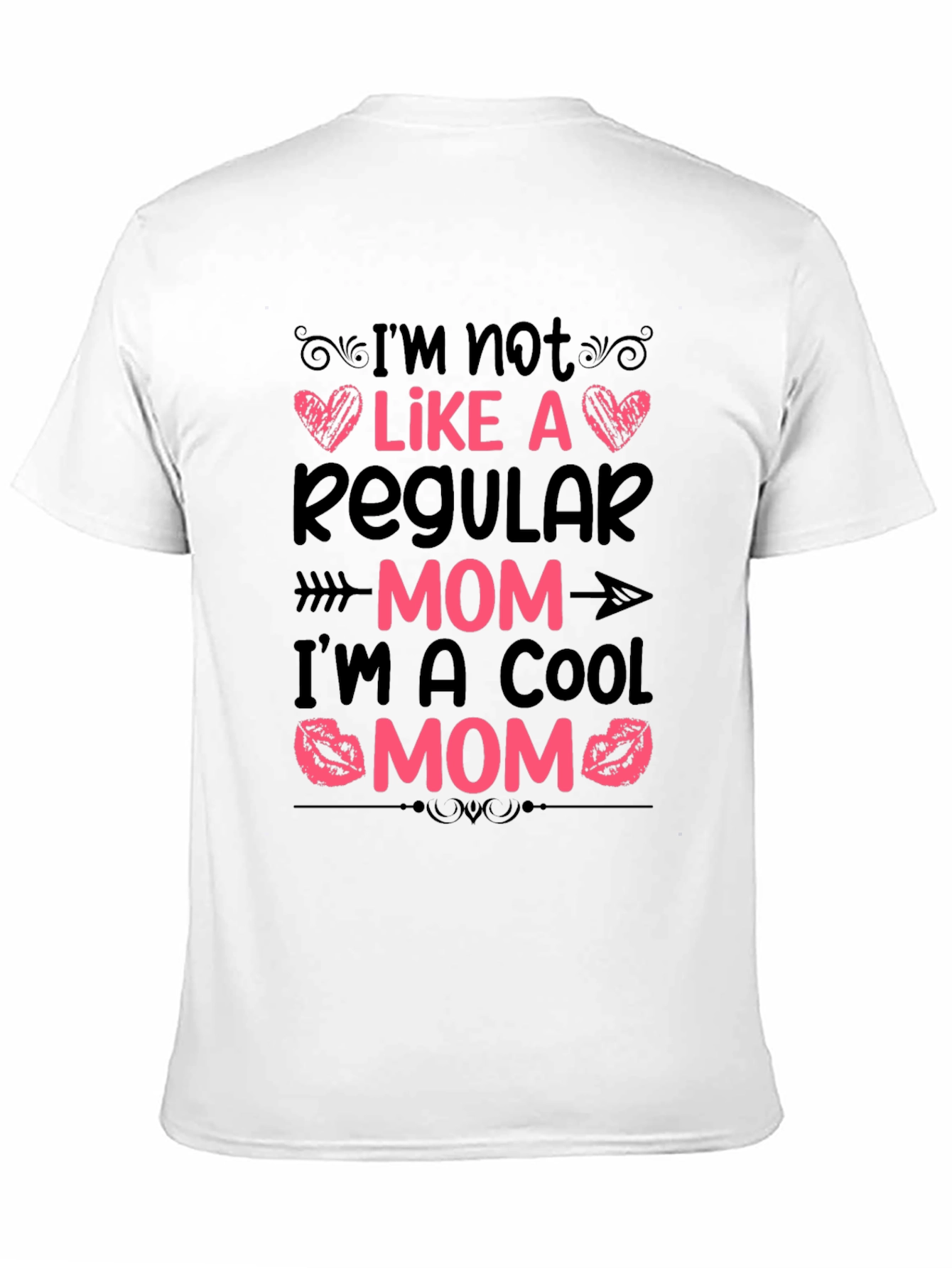Cool Mom Graphic Tee - Novelty Womens T-Shirt