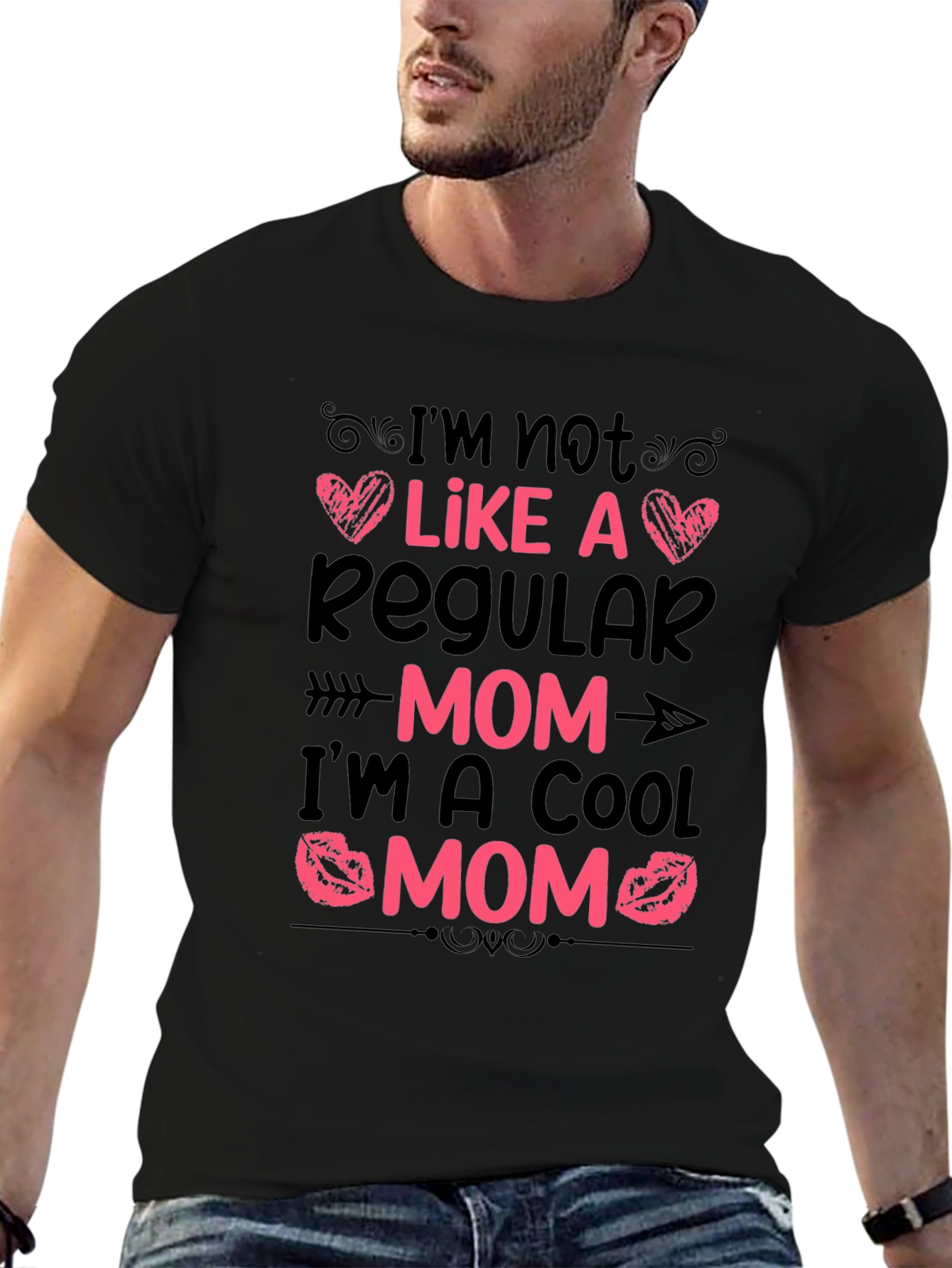 Cool Mom Graphic Tee - Novelty Womens T-Shirt