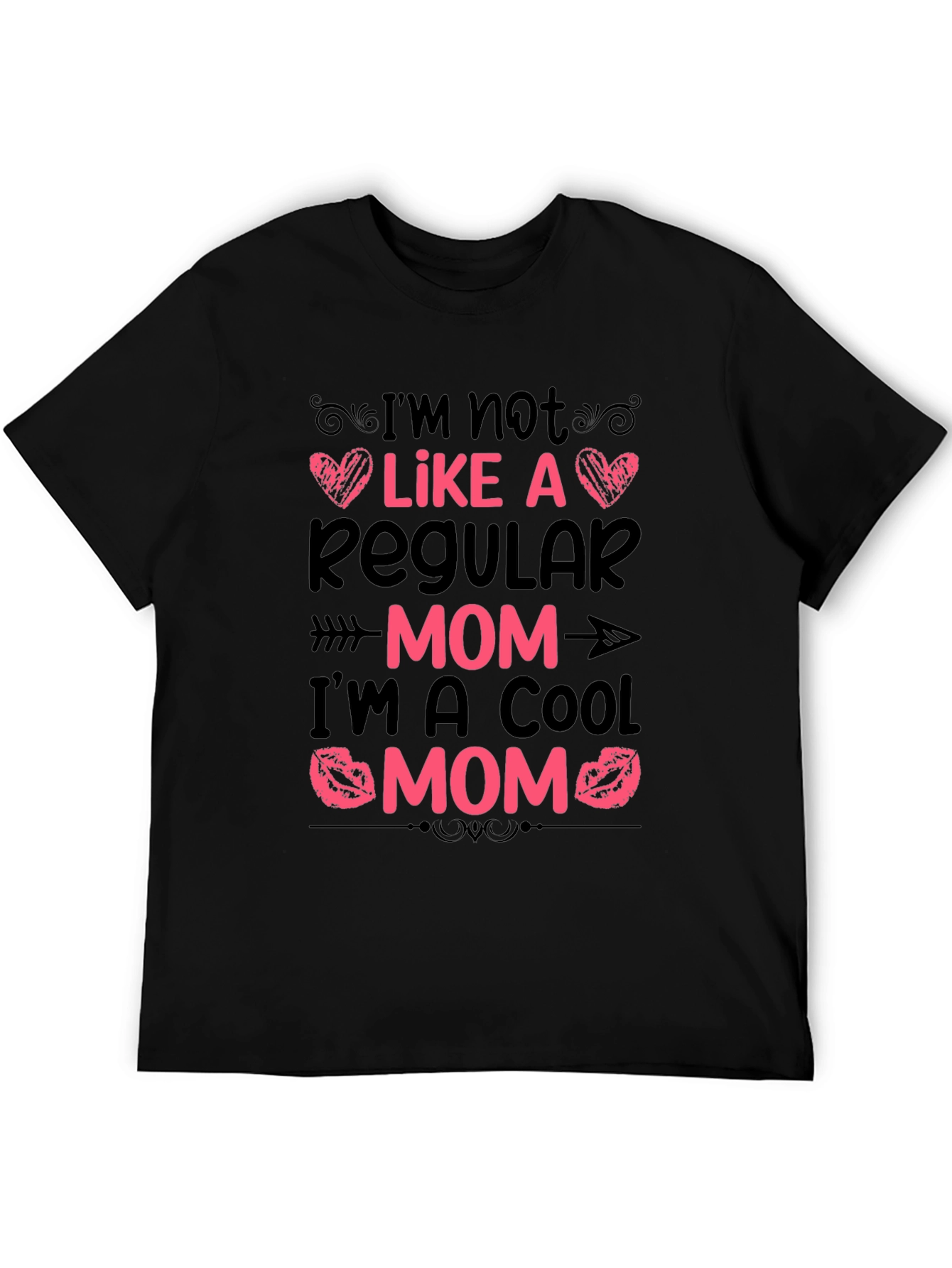 Cool Mom Graphic Tee - Novelty Womens T-Shirt
