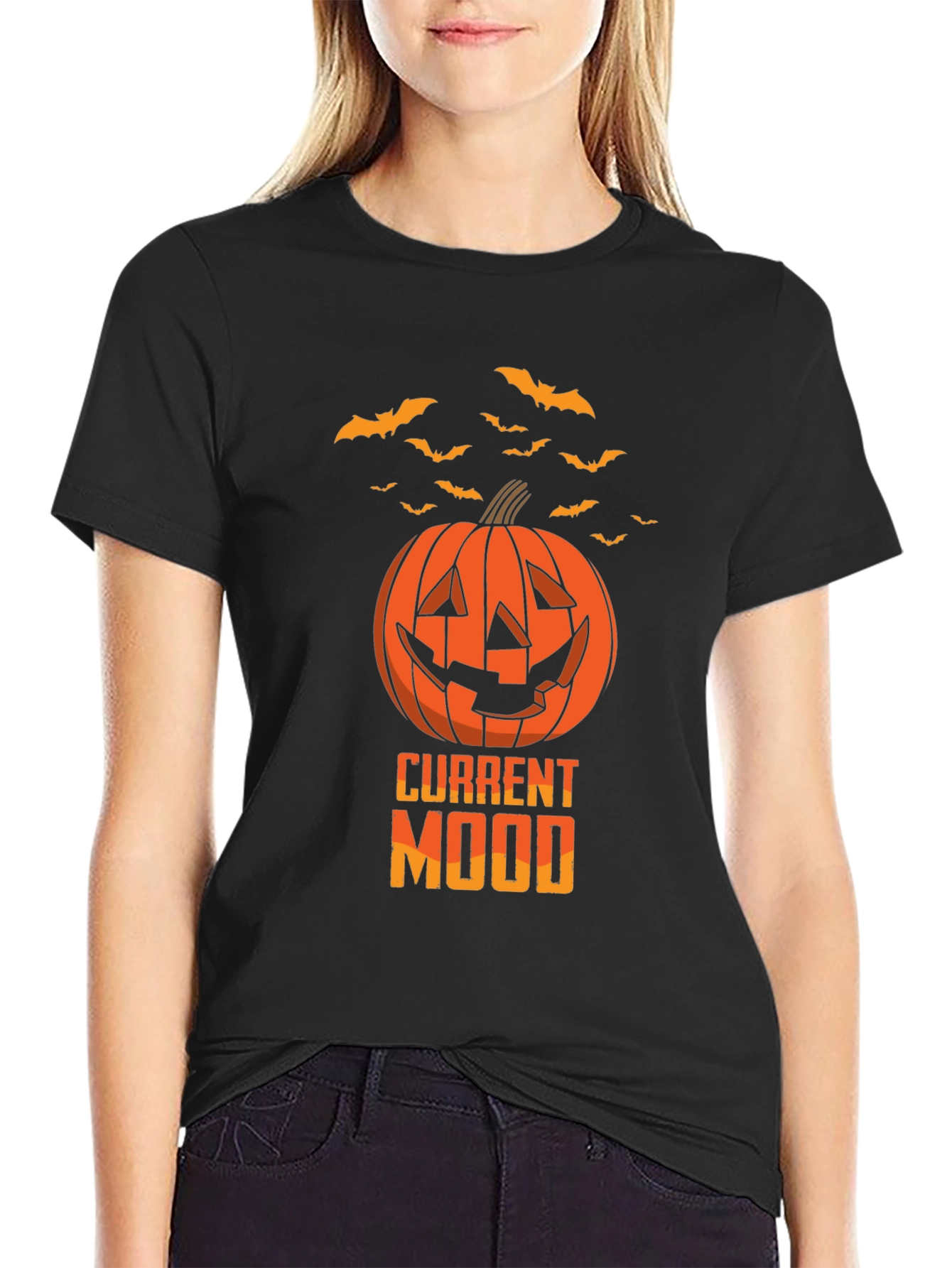 Halloween Current Mood Graphic Tee
