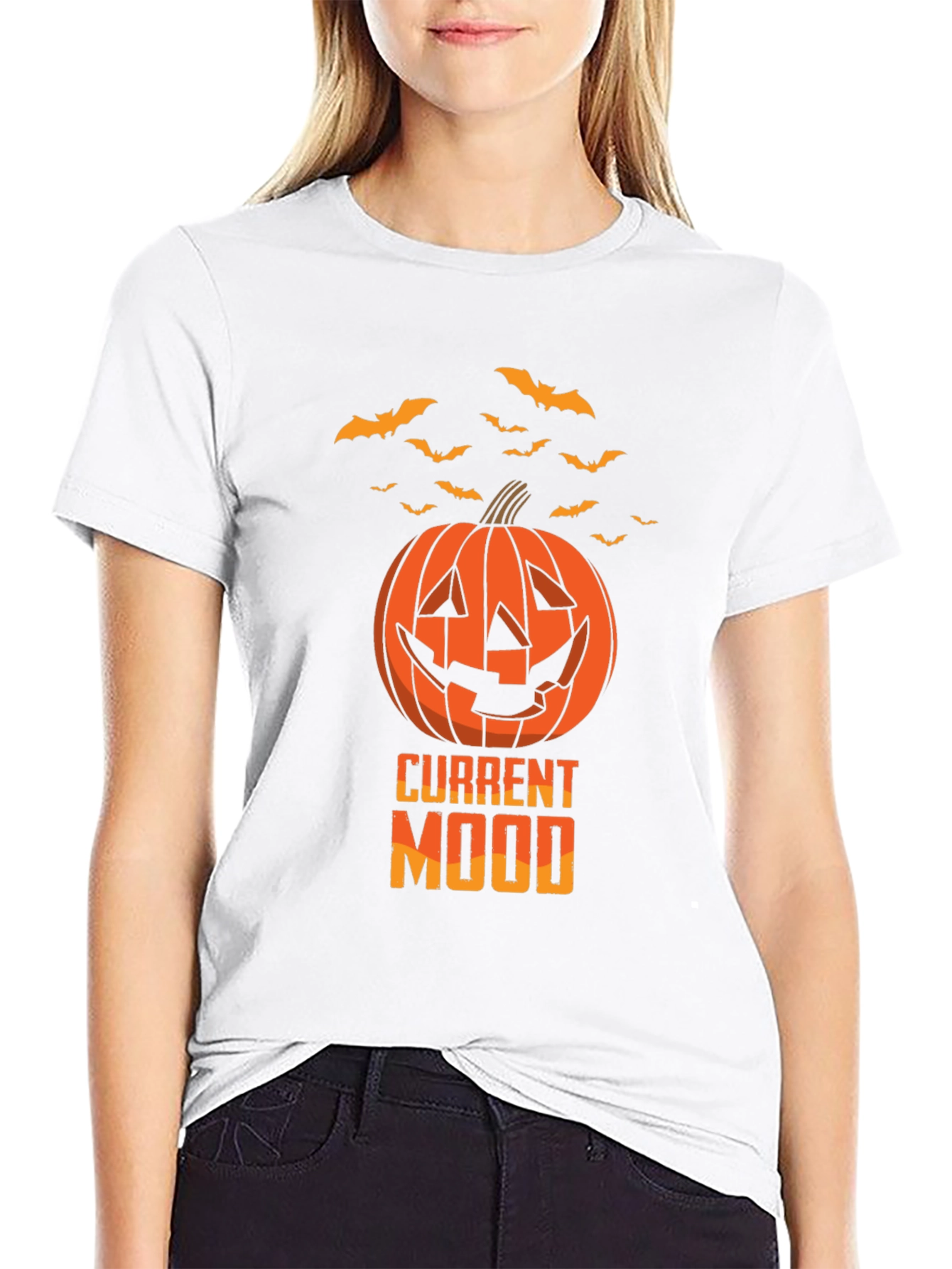 Halloween Current Mood Graphic Tee
