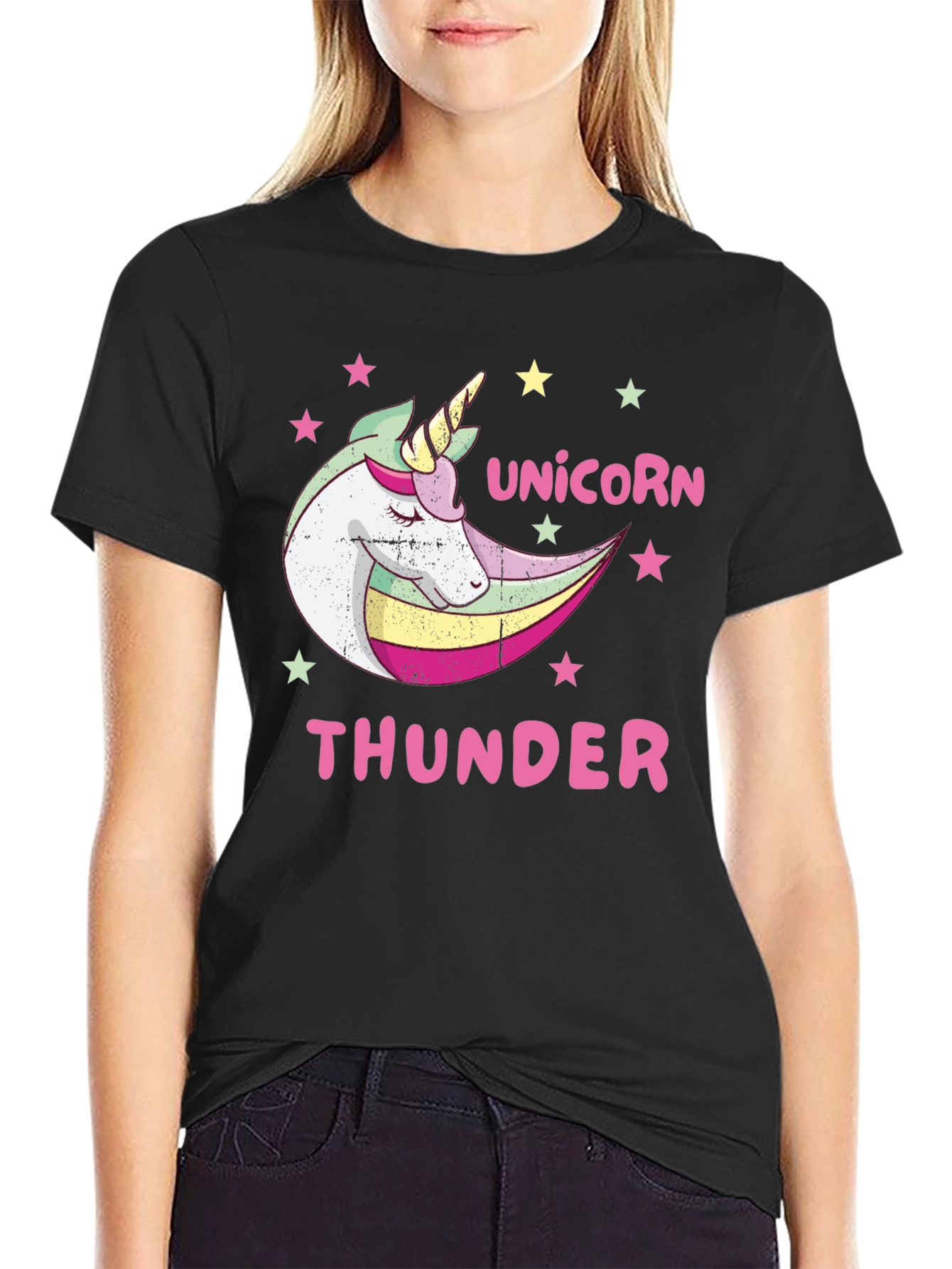 Unicorn Thunder Graphic T-Shirt