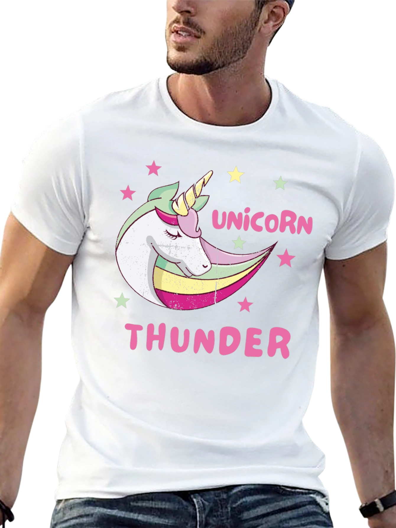 Unicorn Thunder Graphic T-Shirt