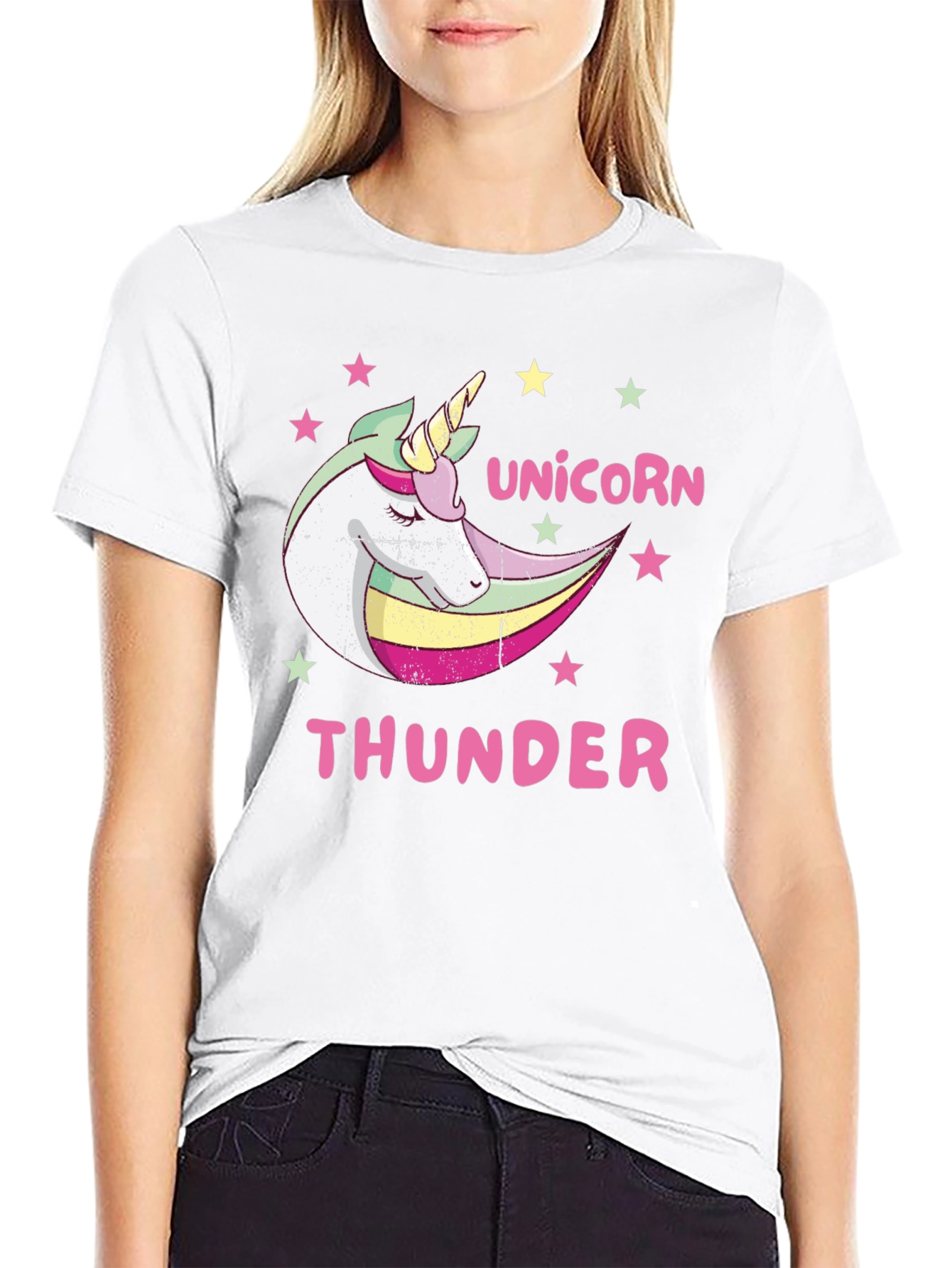 Unicorn Thunder Graphic T-Shirt