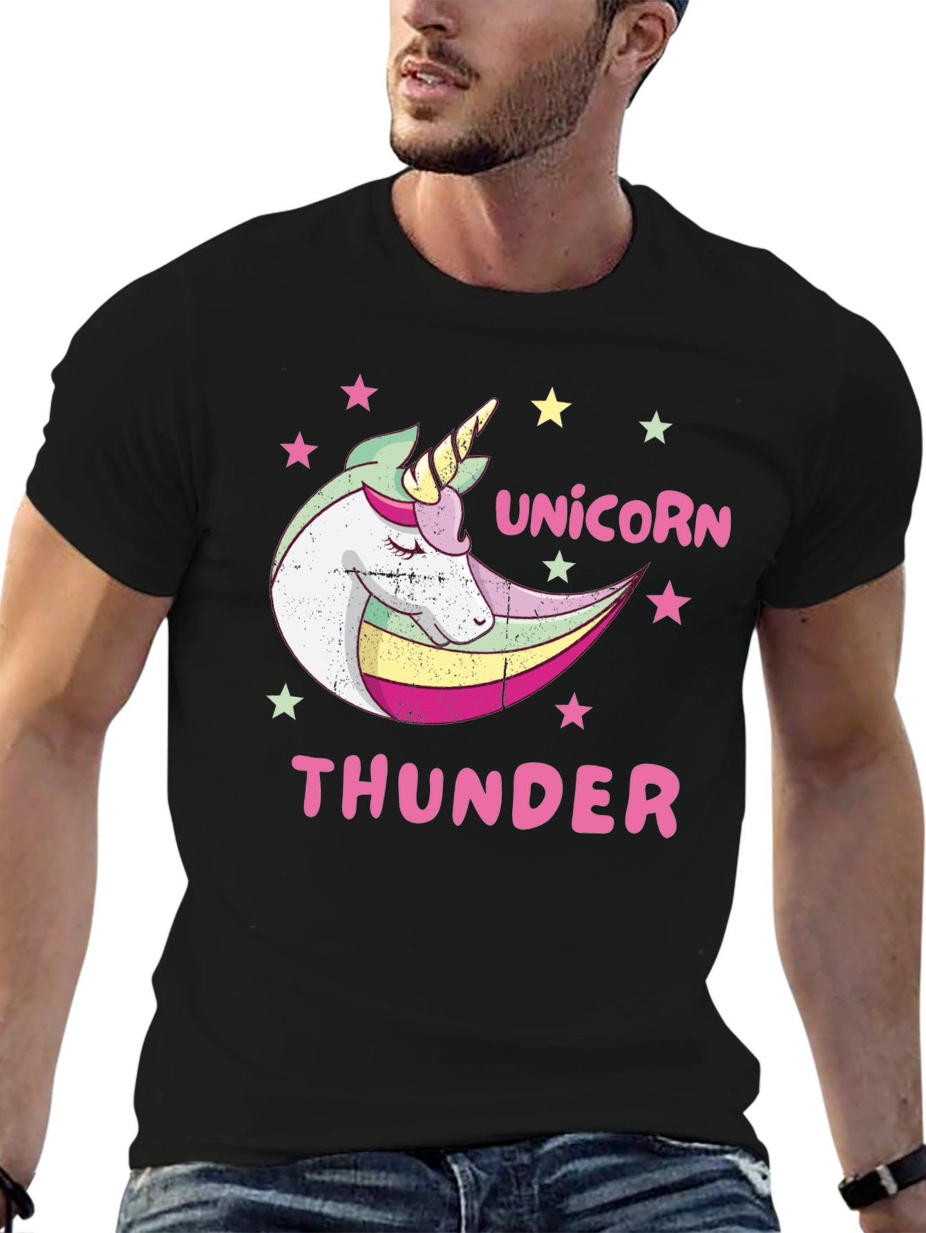 Unicorn Thunder Graphic T-Shirt