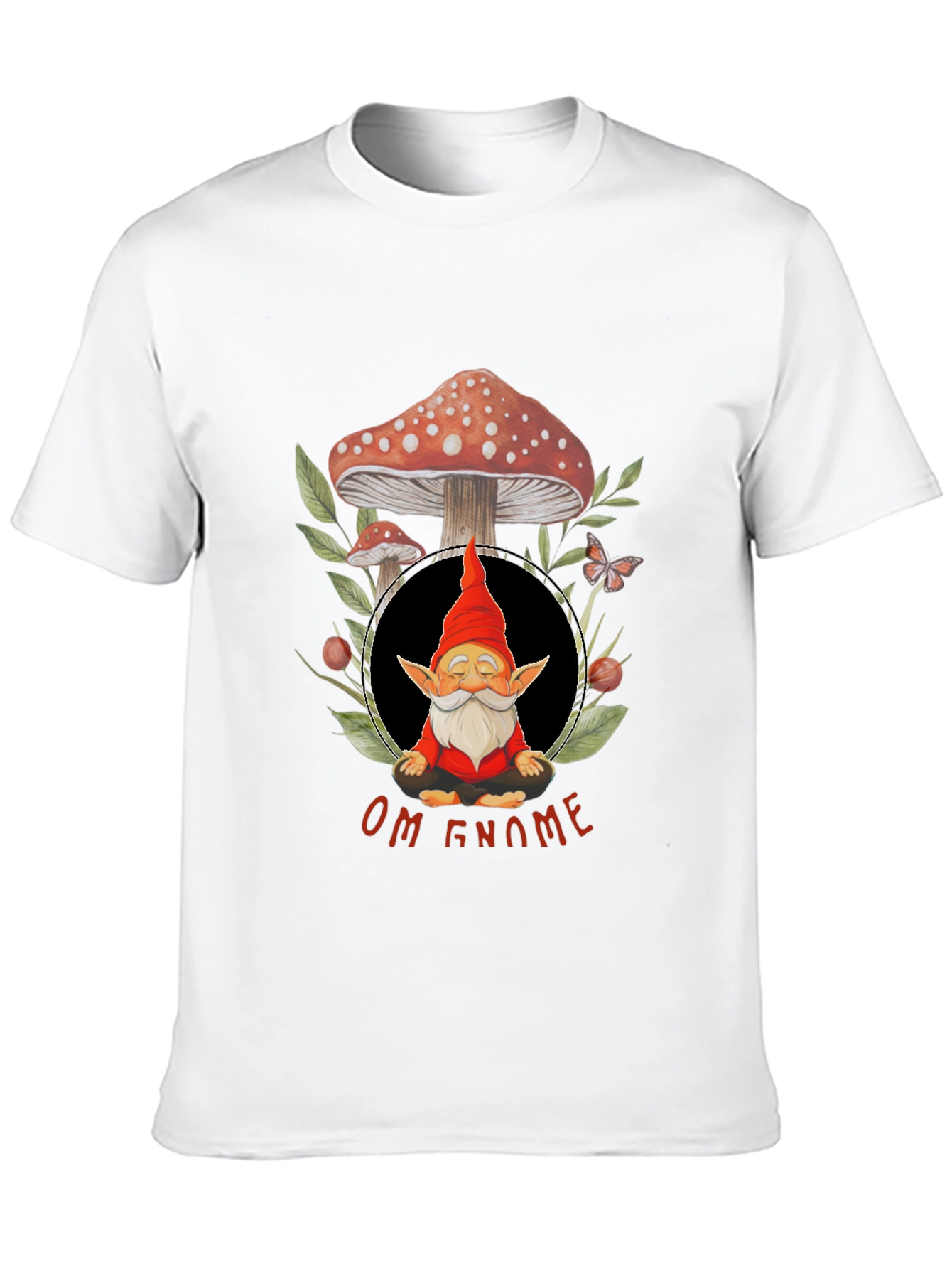 Om Gnome Meditation T-Shirt