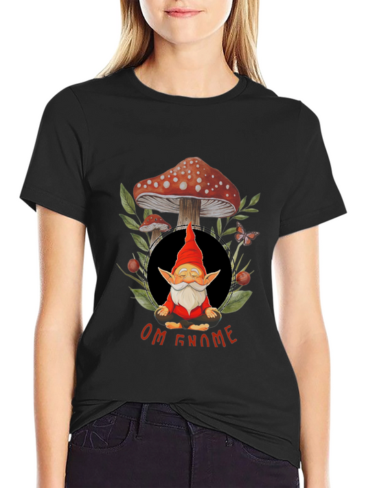 Om Gnome Meditation T-Shirt