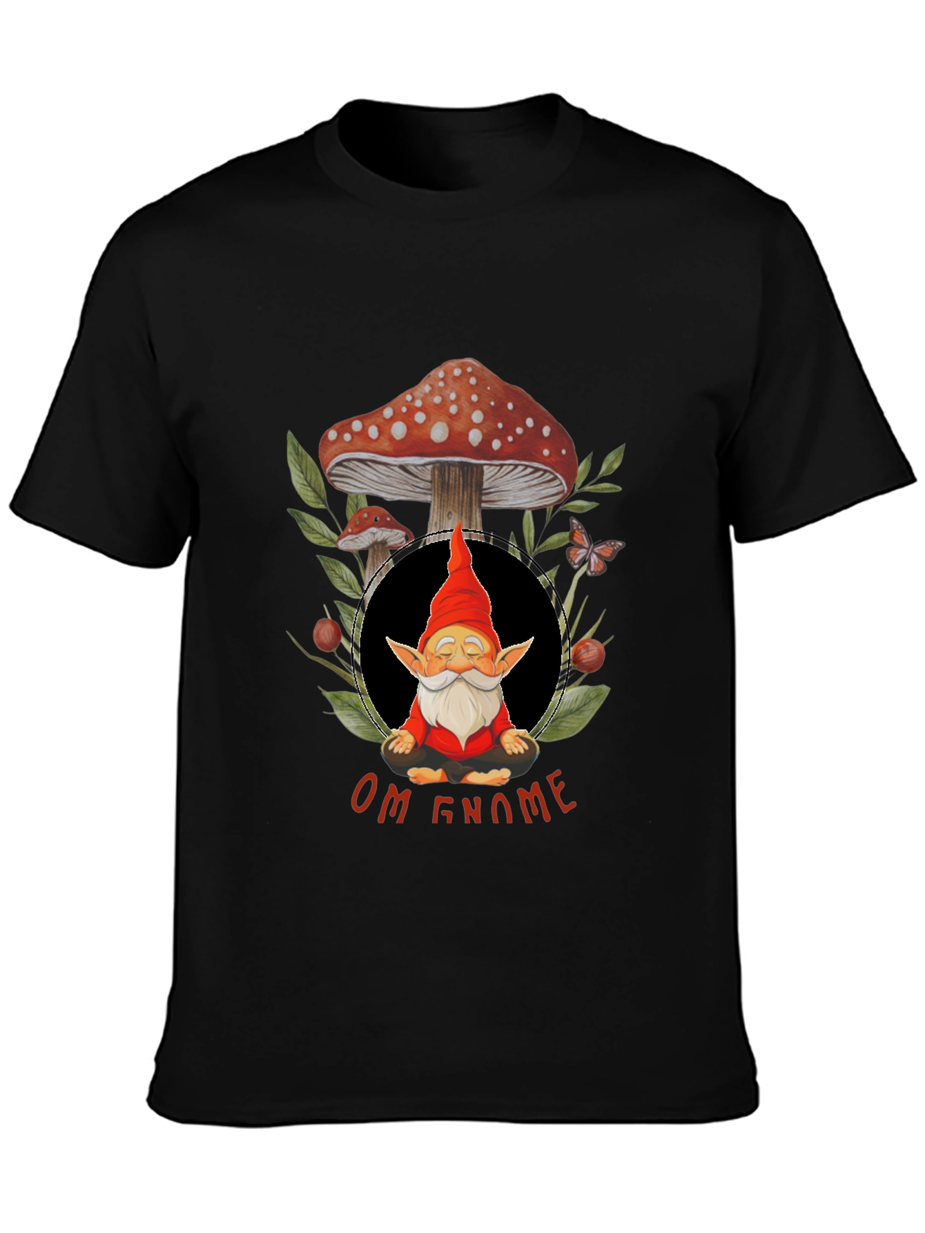 Om Gnome Meditation T-Shirt