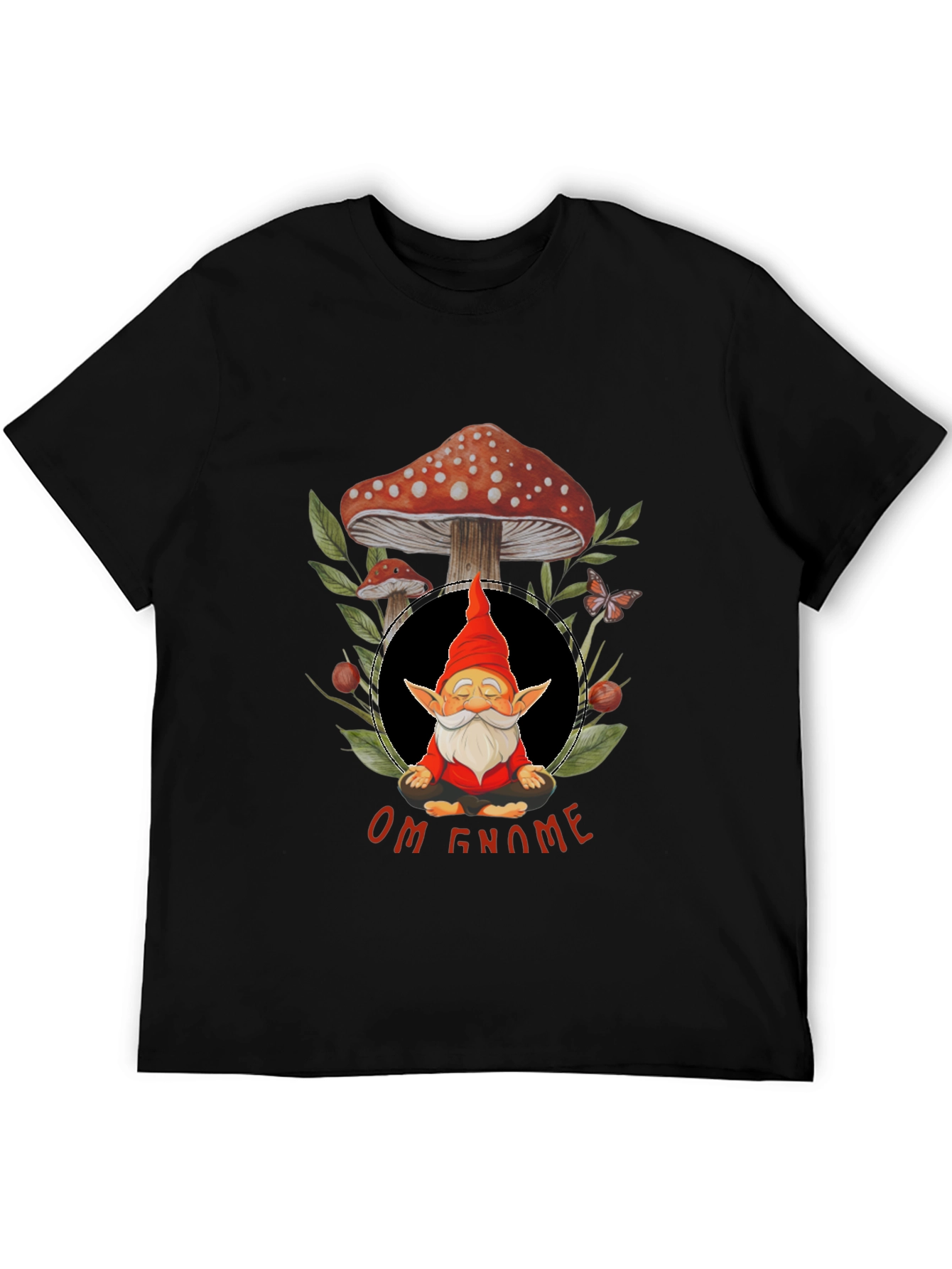 Om Gnome Meditation T-Shirt