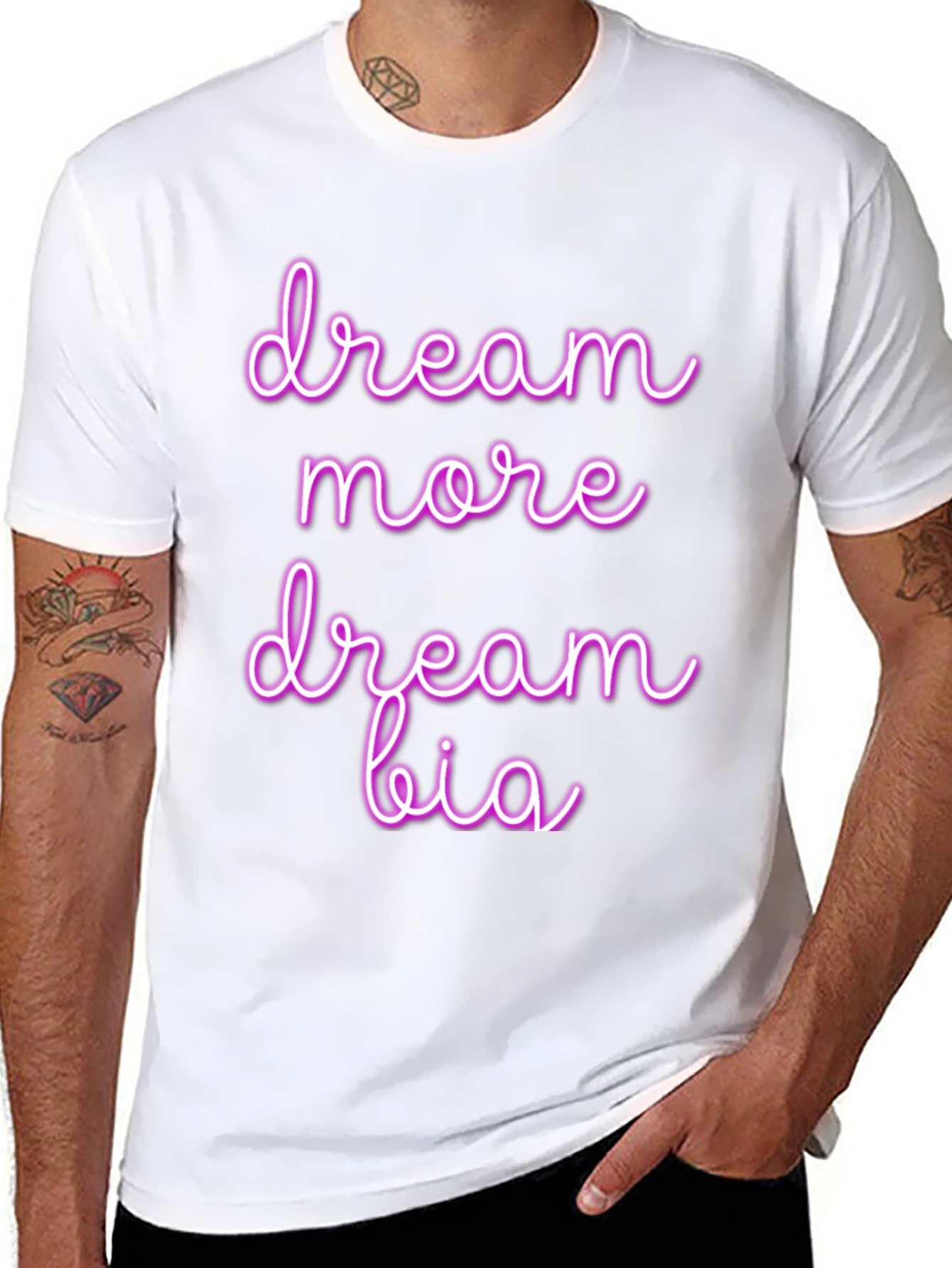 Dream More Graphic Tee - Stylish Statement Shirt