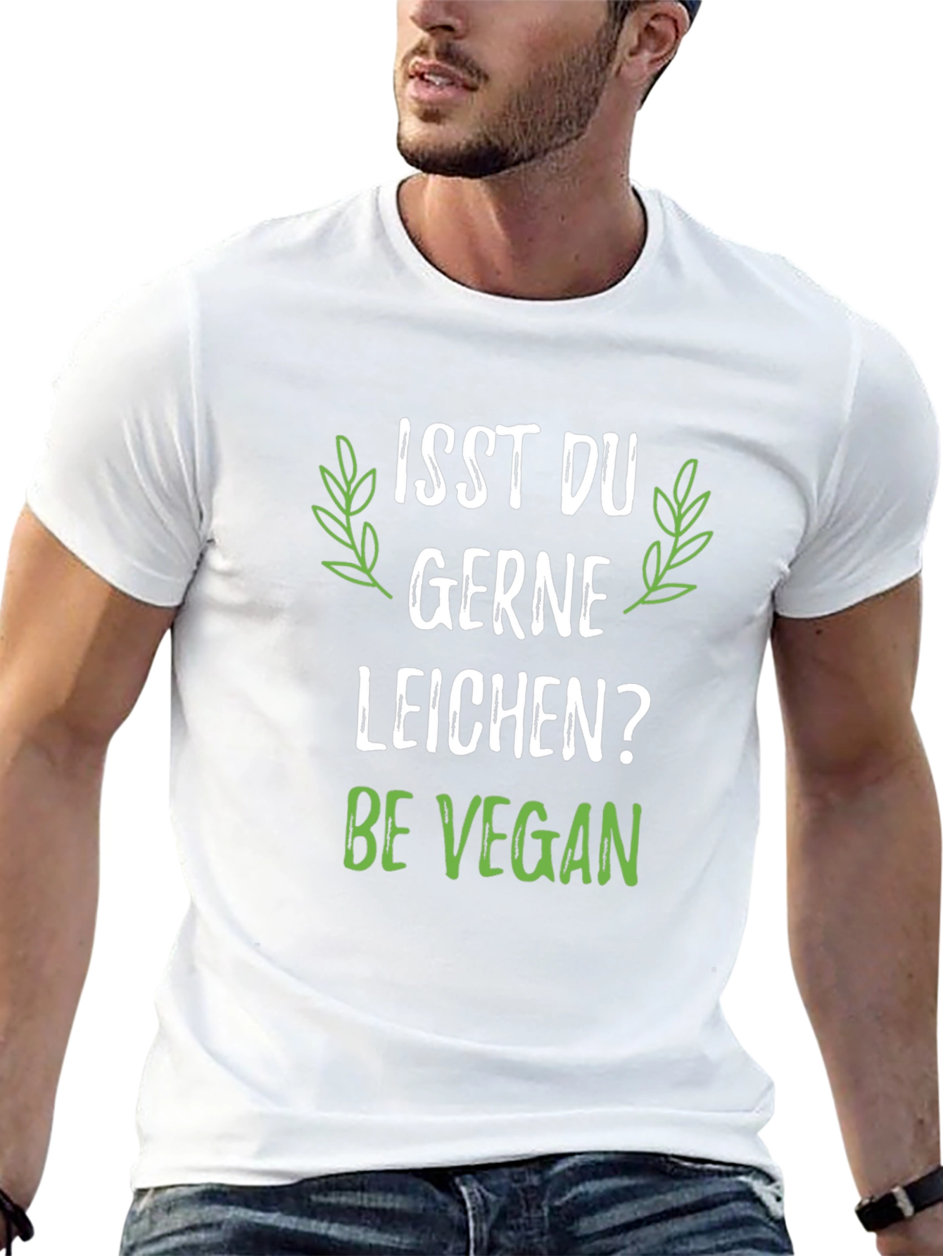 Vegan T-Shirt - Isst Du Gerne Leichen? Be Vegan