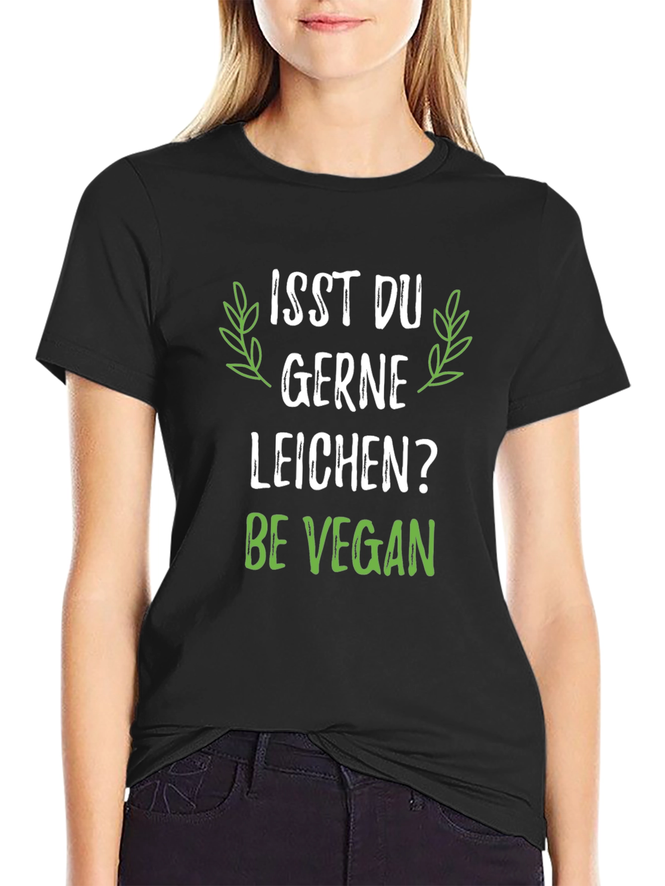 Vegan T-Shirt - Isst Du Gerne Leichen? Be Vegan