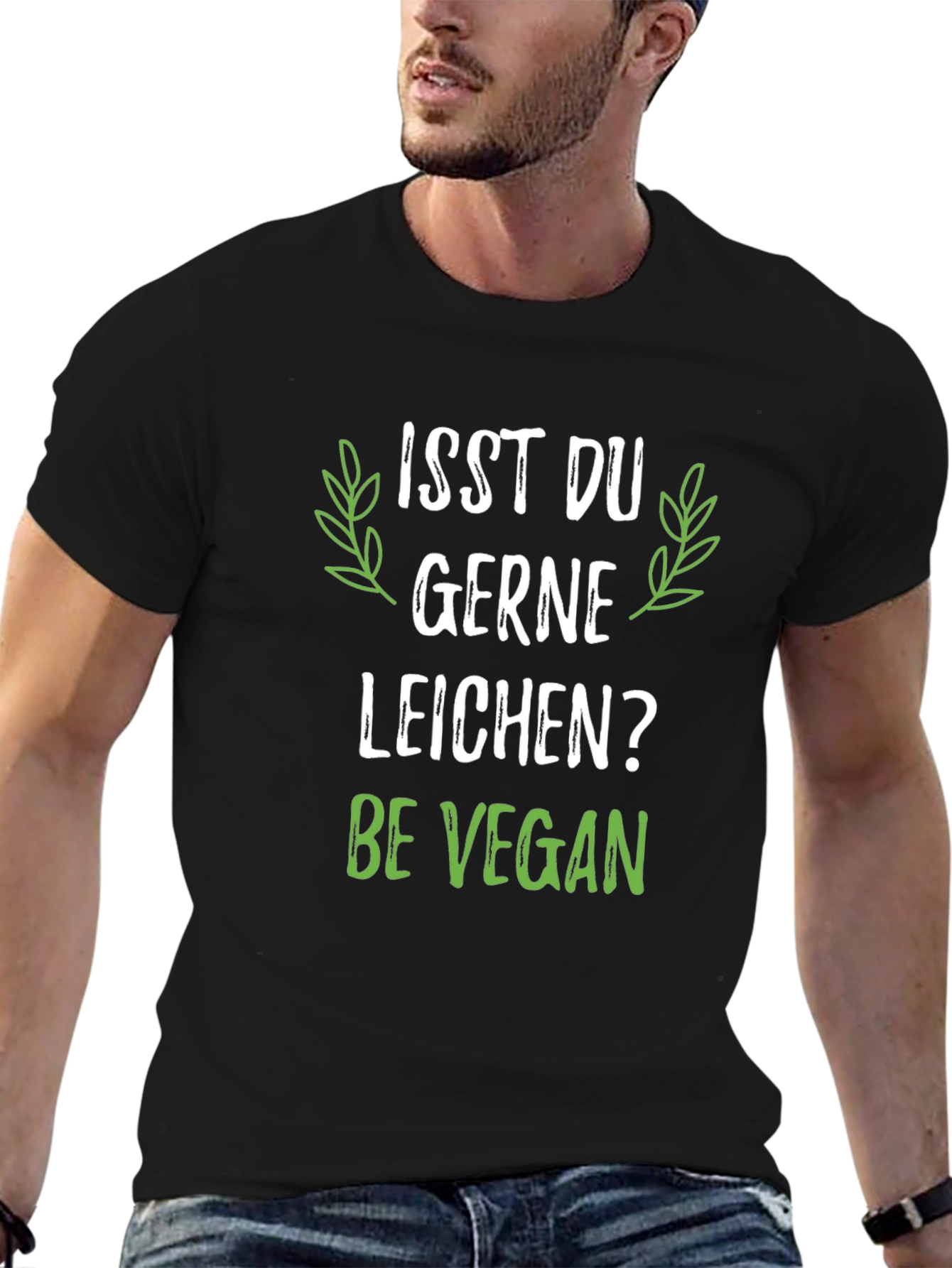 Vegan T-Shirt - Isst Du Gerne Leichen? Be Vegan