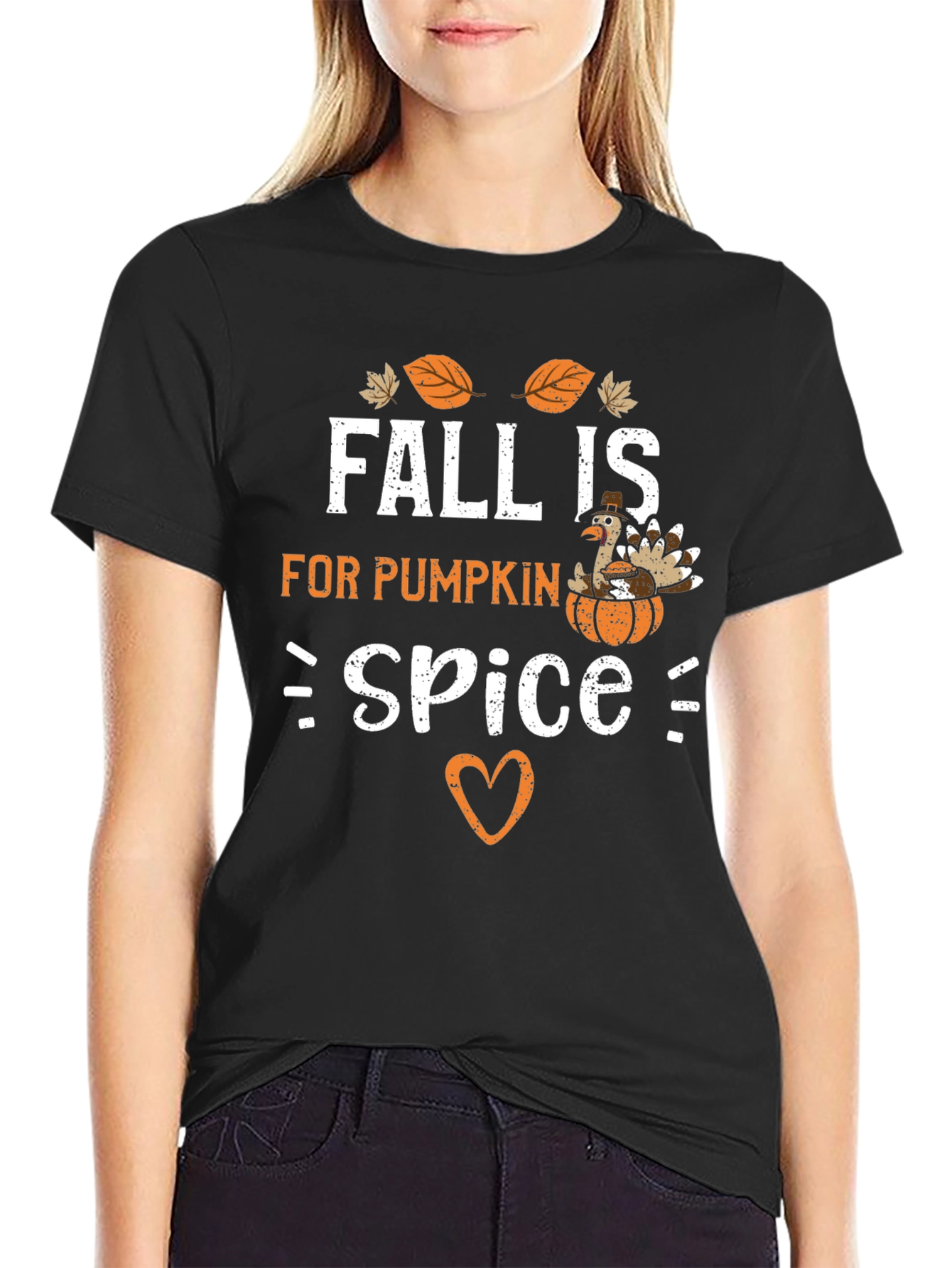 Fall Is For Pumpkin Spice Thanksgiving T-Shirt