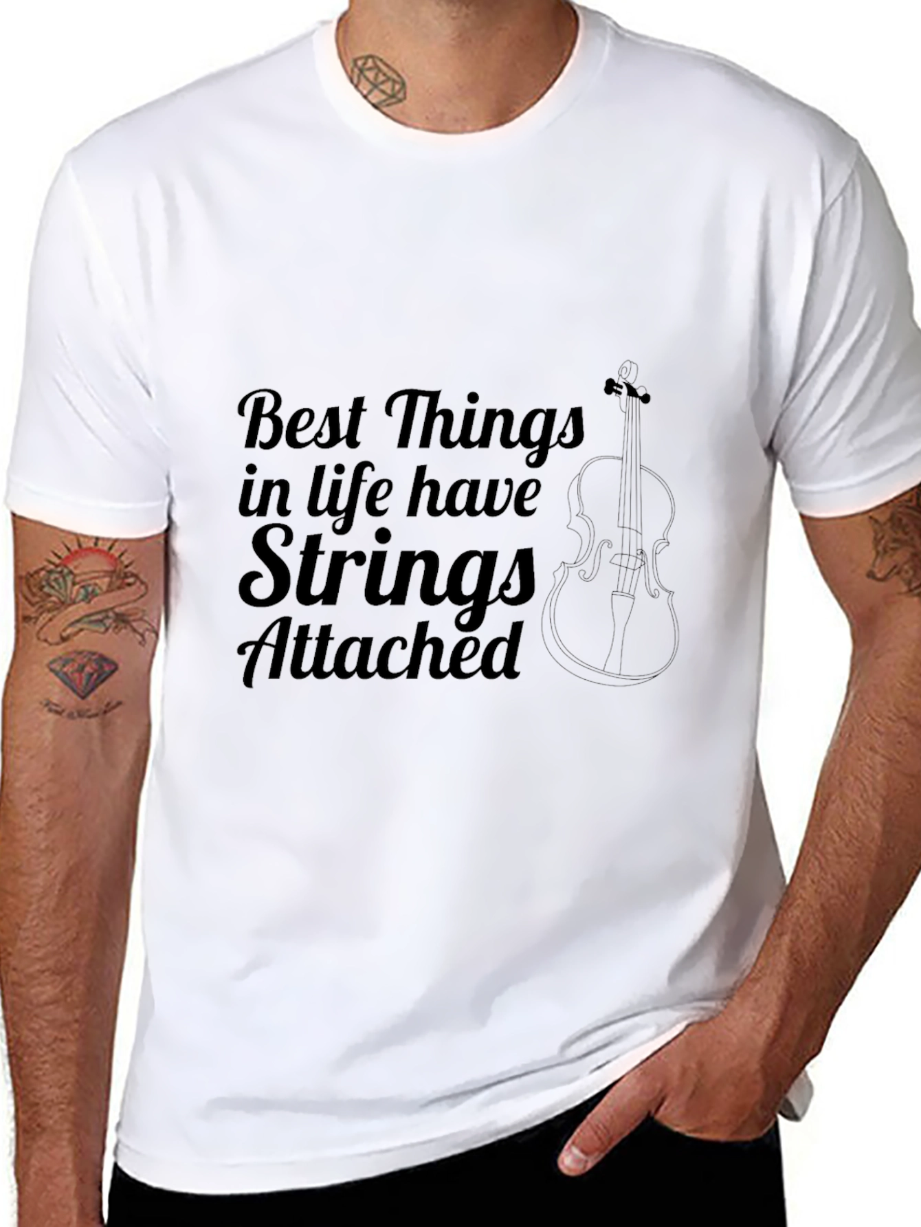 Best Things in Life Have Strings Attached T-Shirt