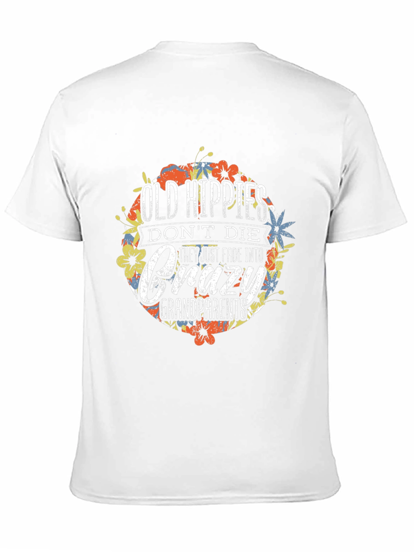 Old Hippies Crazy Grandparents Graphic T-Shirt
