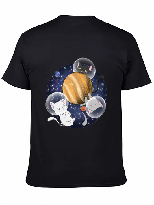 Cosmic Cats T-Shirt - Space Adventure