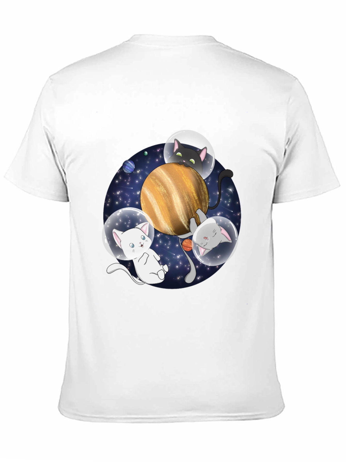 Cosmic Cats T-Shirt - Space Adventure