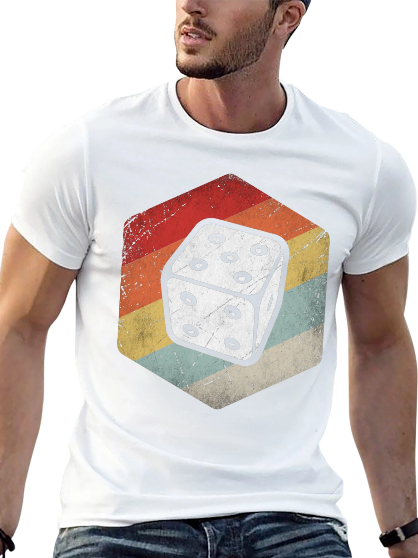 Retro Dice Graphic Tee