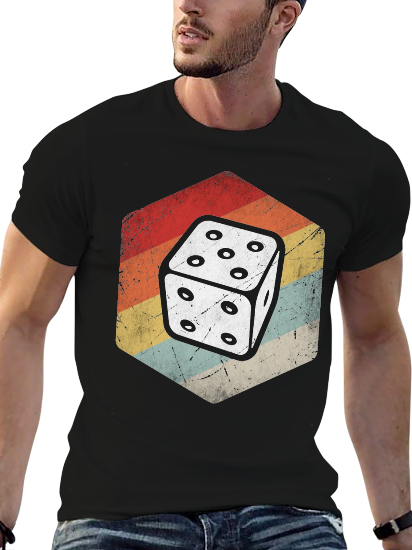 Retro Dice Graphic Tee
