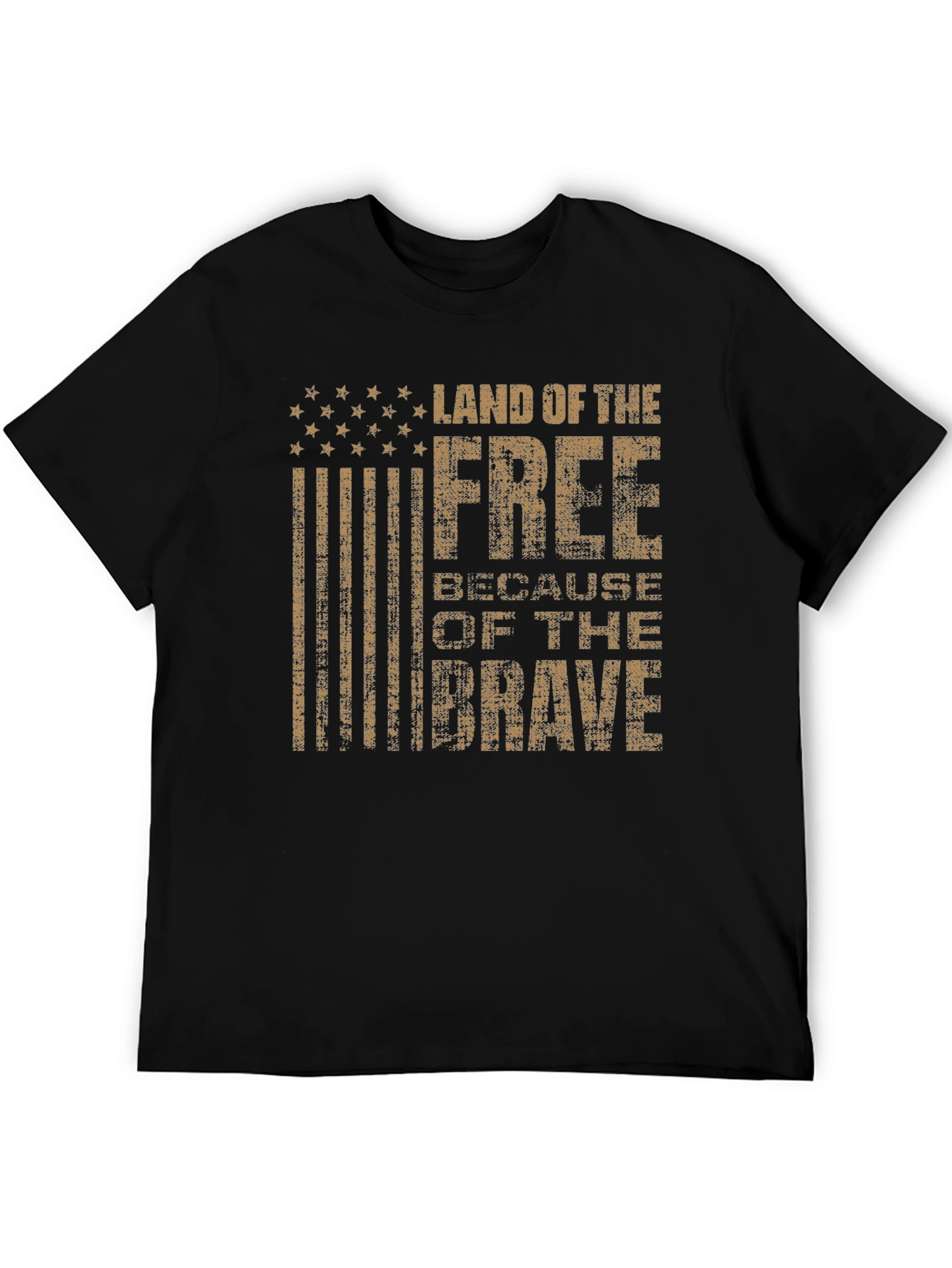 Land of the Free T-Shirt - Patriotic Design