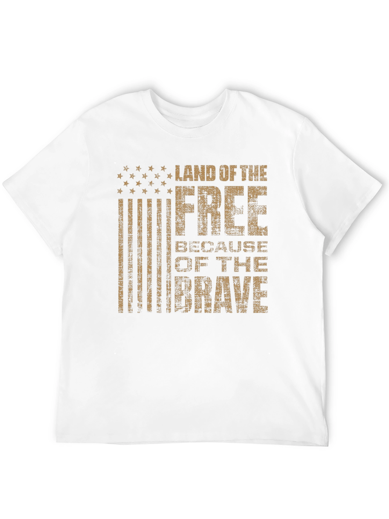 Land of the Free T-Shirt - Patriotic Design