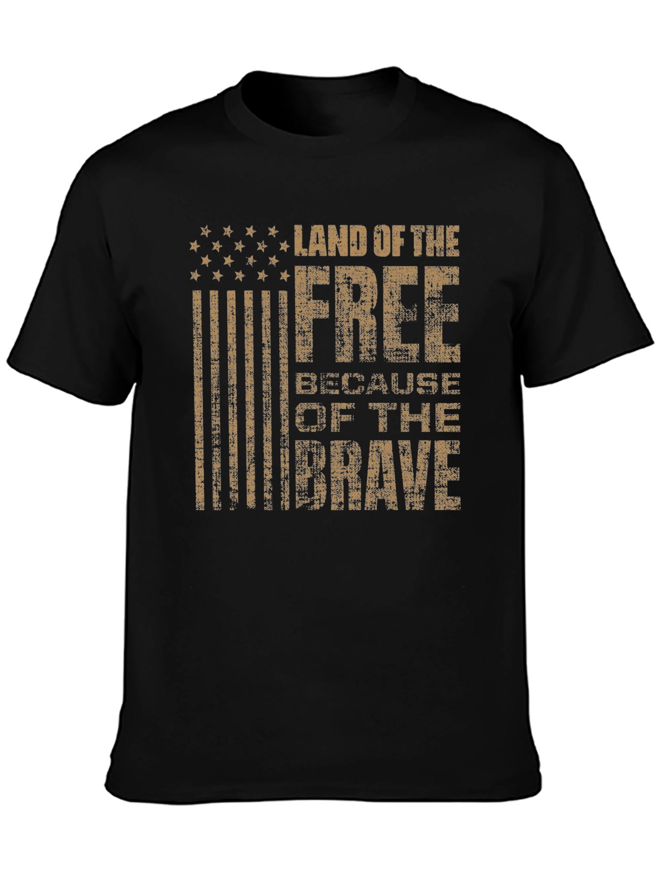 Land of the Free T-Shirt - Patriotic Design