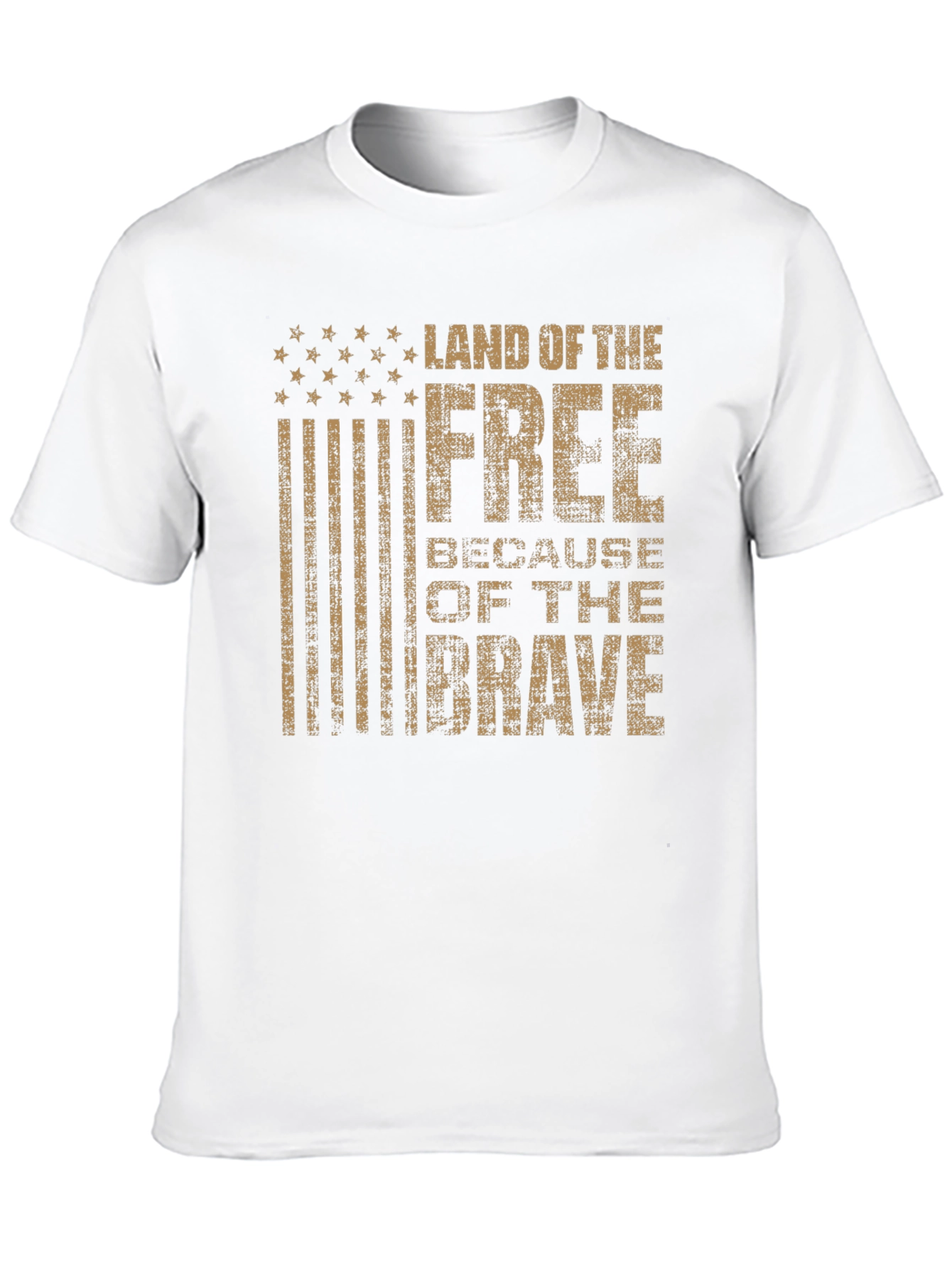 Land of the Free T-Shirt - Patriotic Design