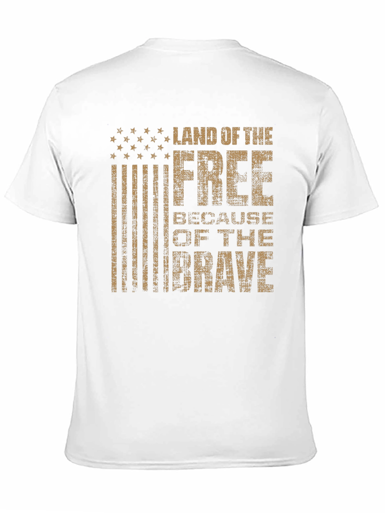 Land of the Free T-Shirt - Patriotic Design