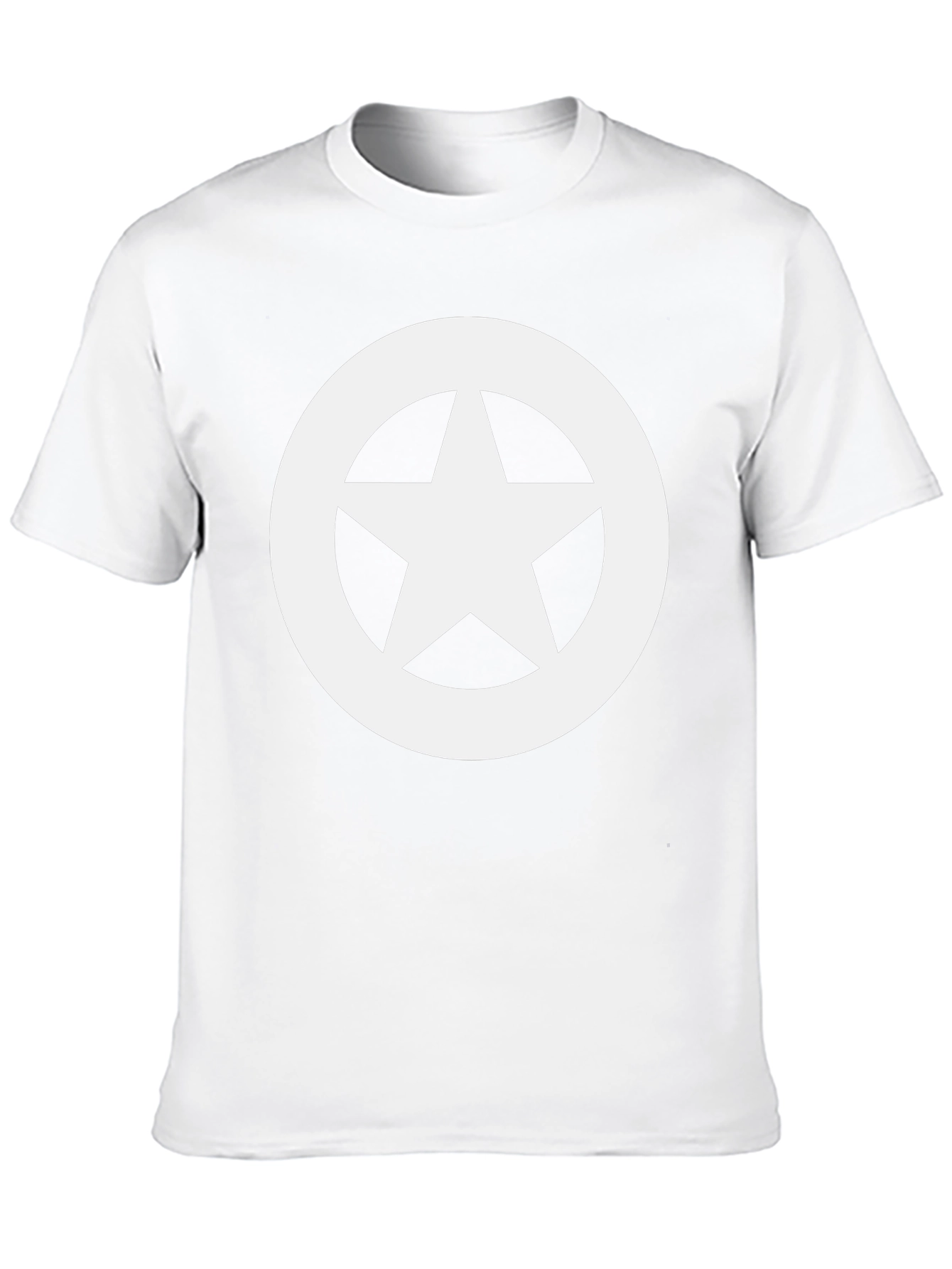 Star Emblem Black T-Shirt