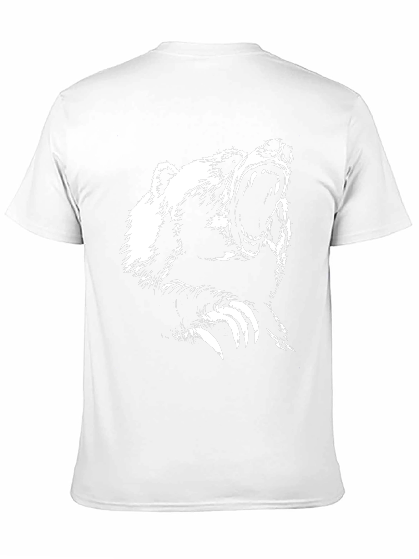 Bear Graphic T-Shirt - Mens Black Tee