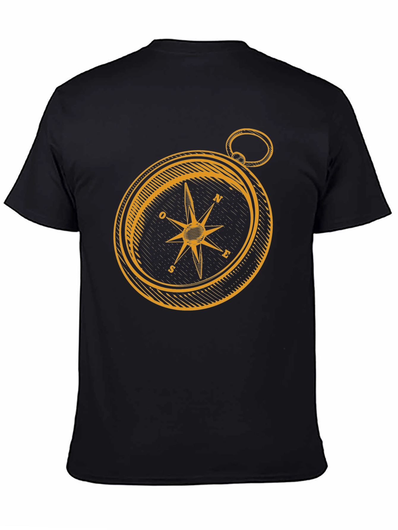 Compass Graphic Tee - Stylish Navigator Shirt