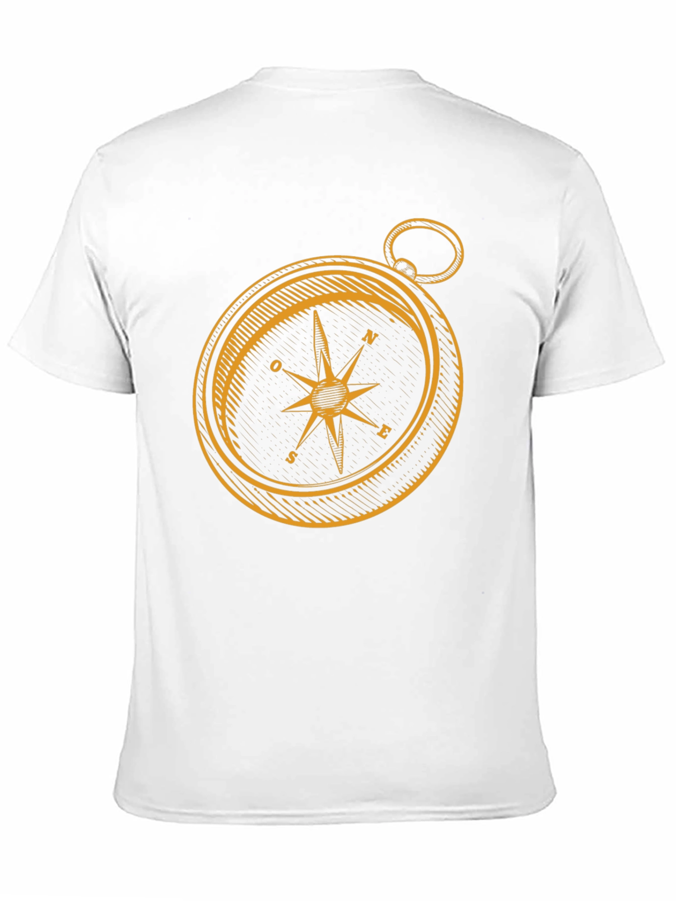 Compass Graphic Tee - Stylish Navigator Shirt