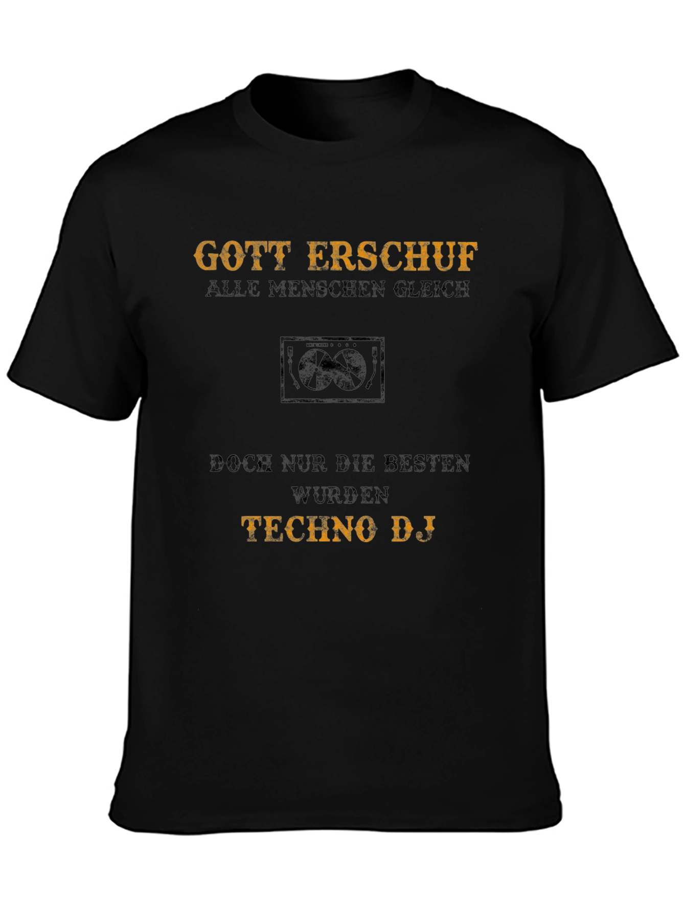 Techno DJ Graphic Tee