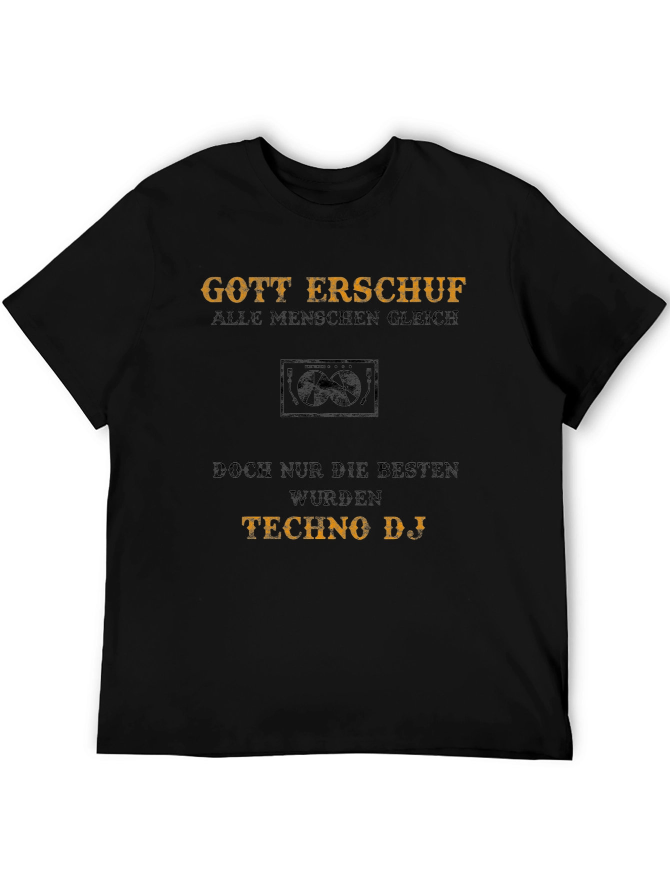 Techno DJ Graphic Tee