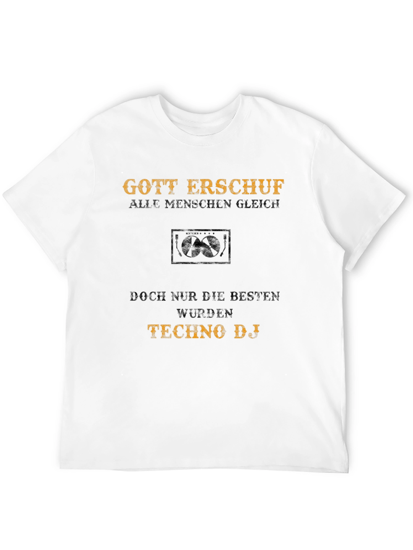 Techno DJ Graphic Tee
