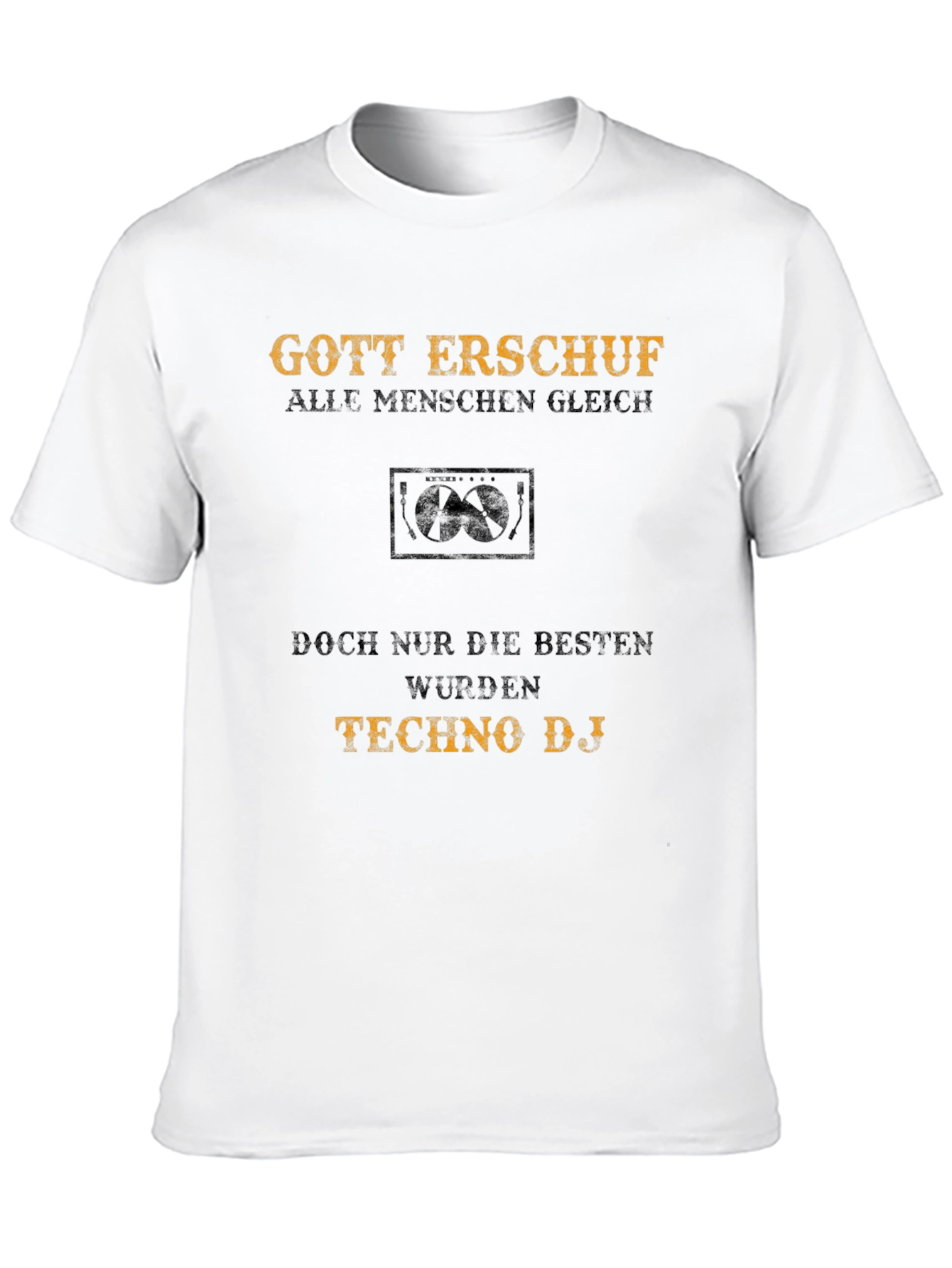 Techno DJ Graphic Tee