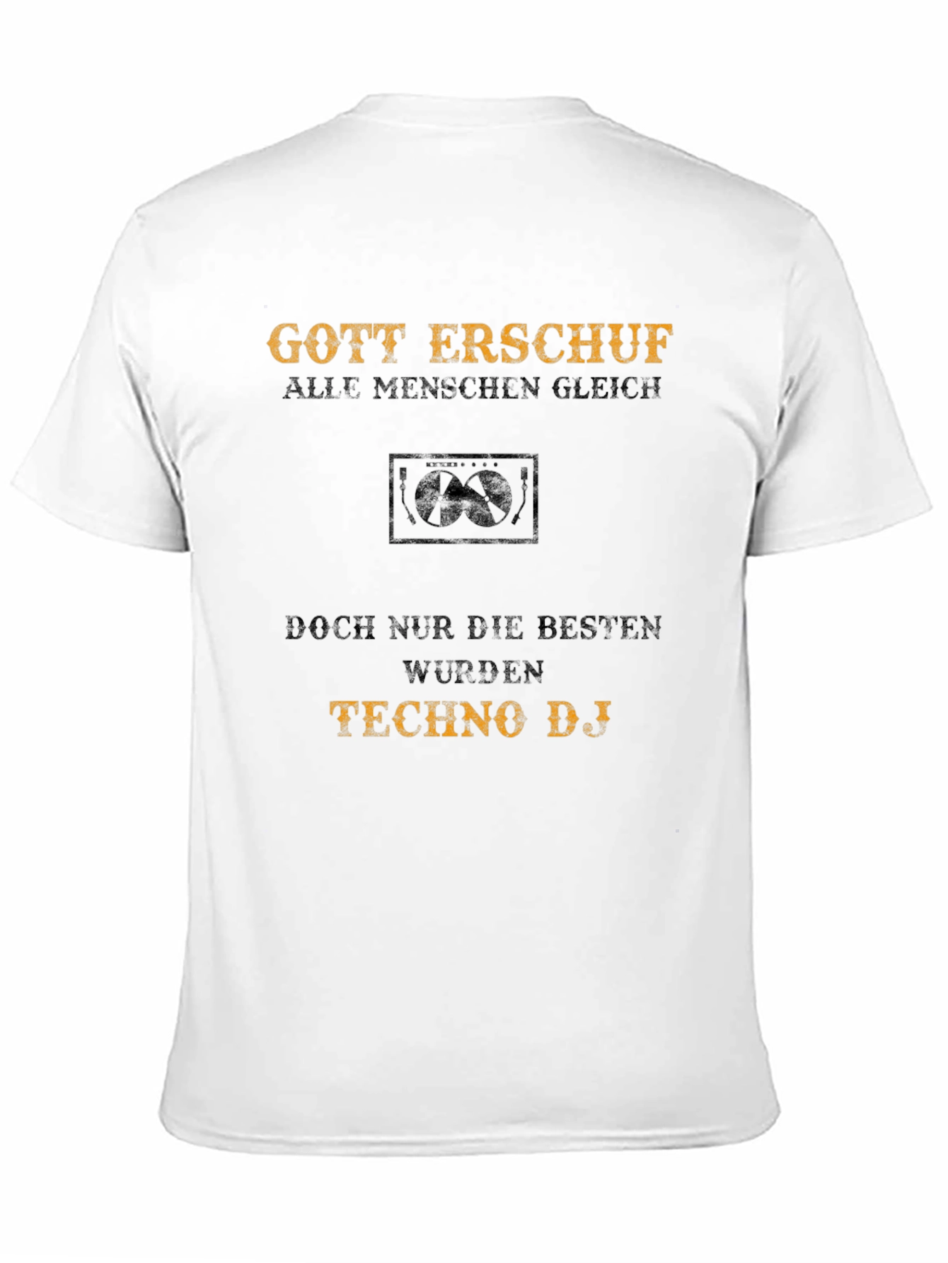 Techno DJ Graphic Tee