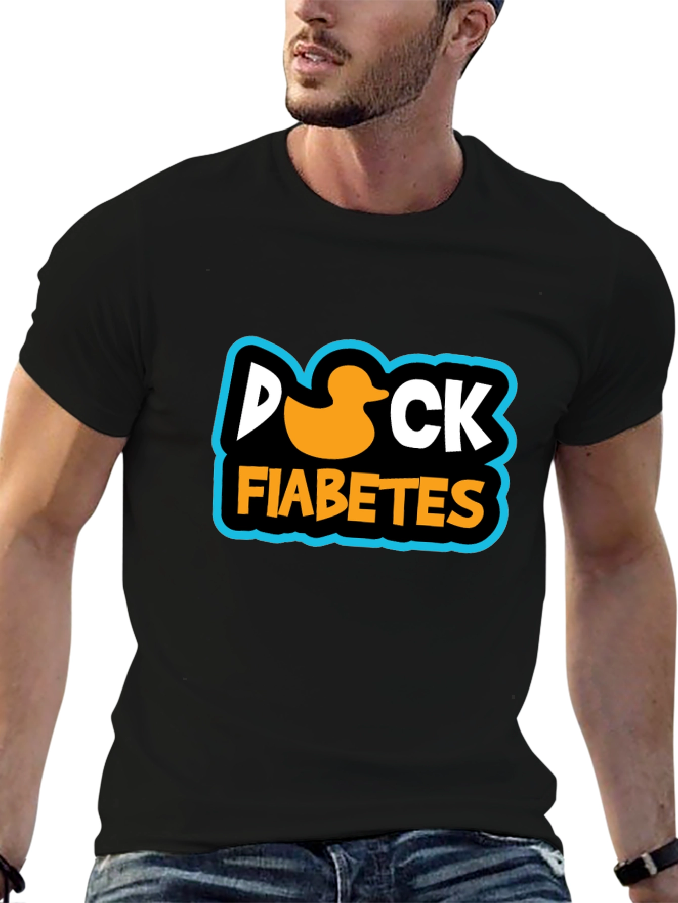 Duck Fiabetes T-Shirt: Fun Diabetes Awareness Tee